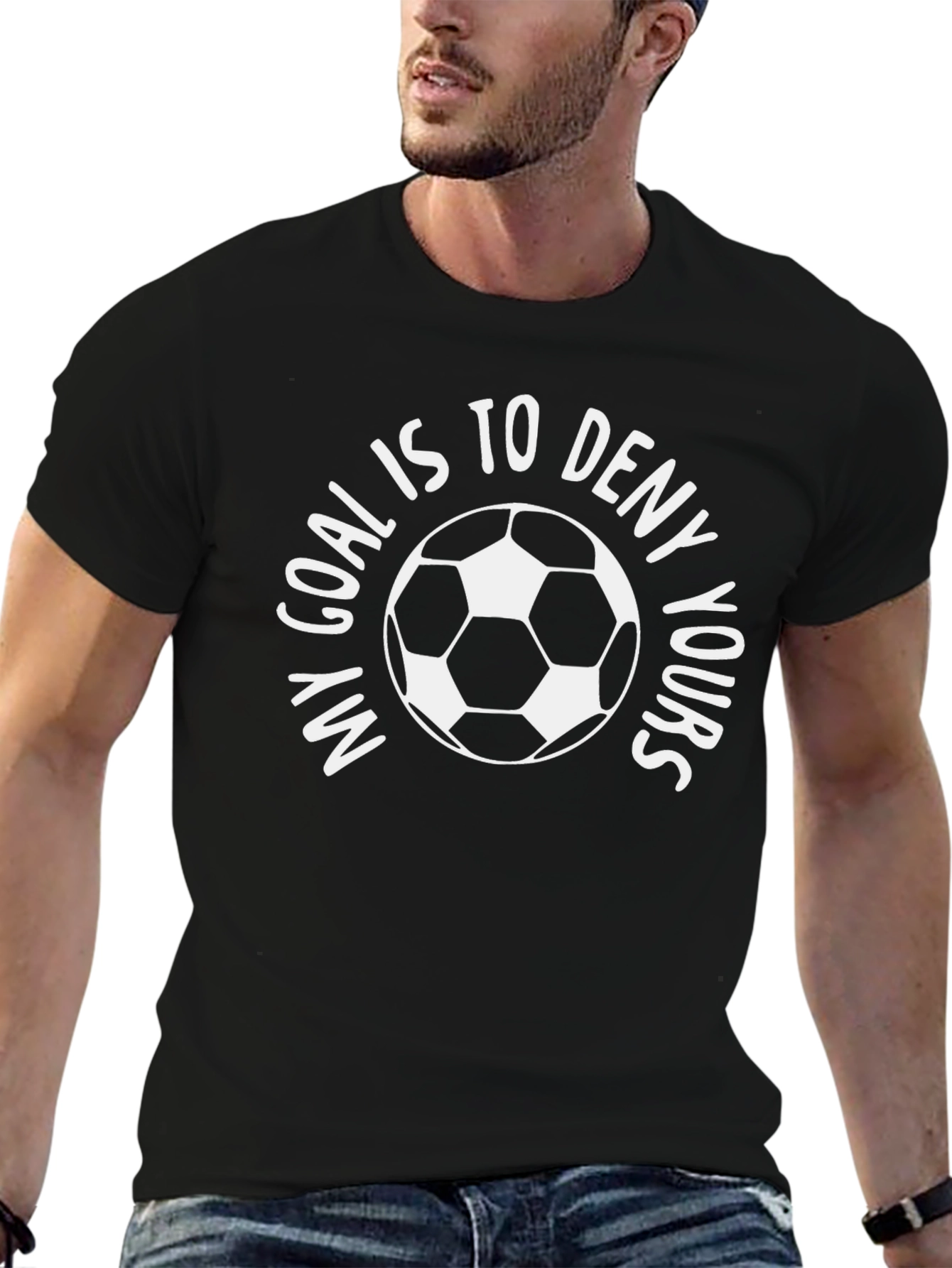 My Goal is to Deny Yours Graphic Tee