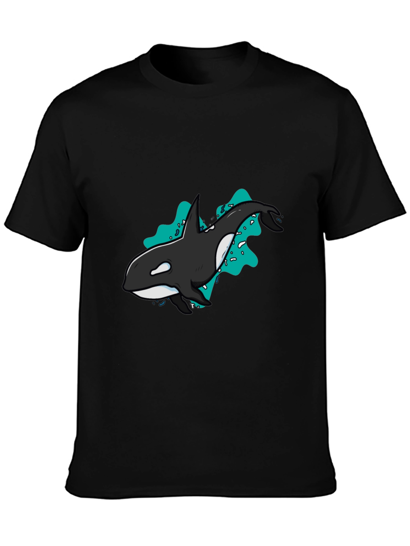 Orca Graphic T-Shirt - Killer Whale Design