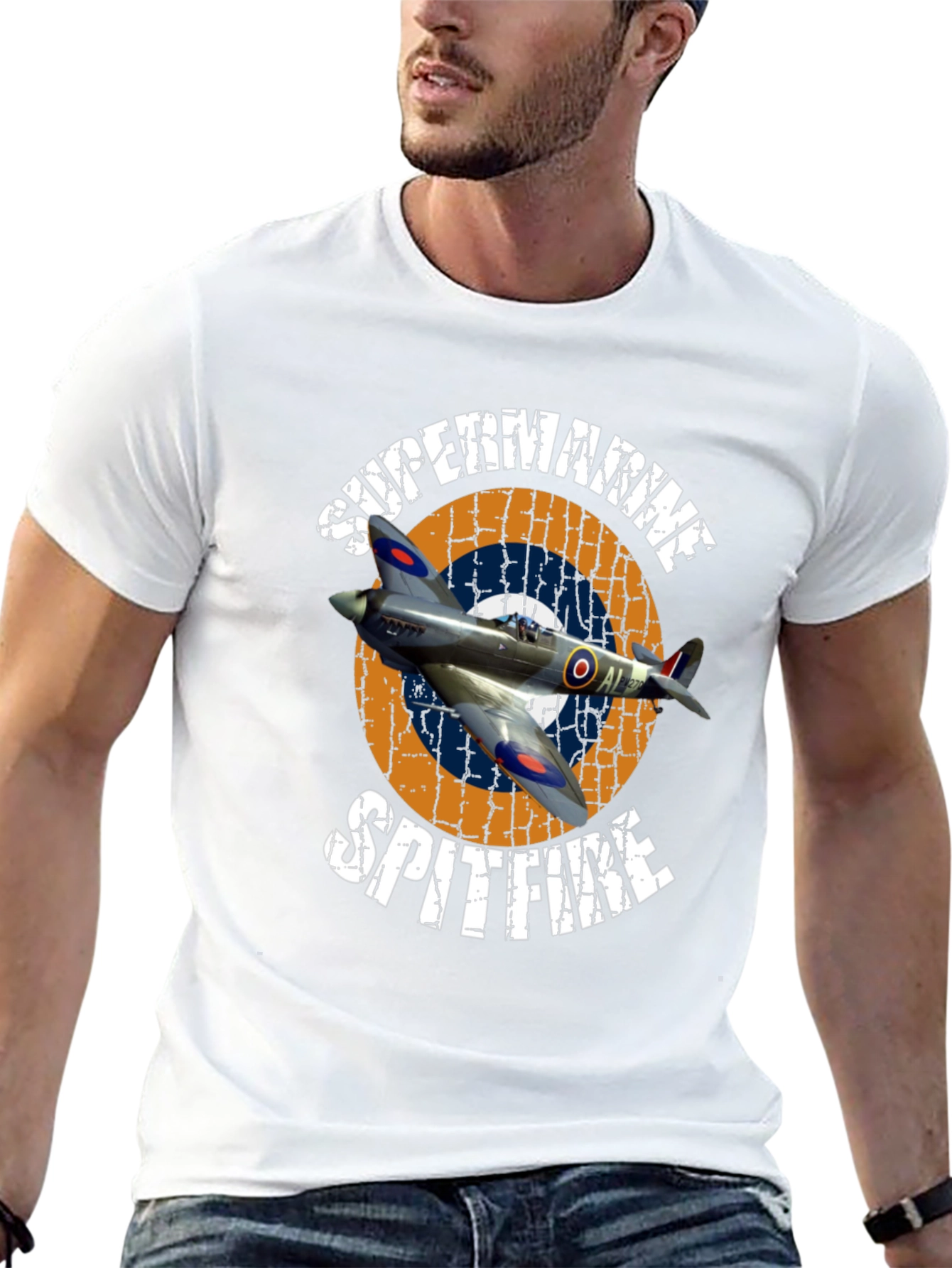 Supermarine Spitfire T-Shirt - Aviation Tee