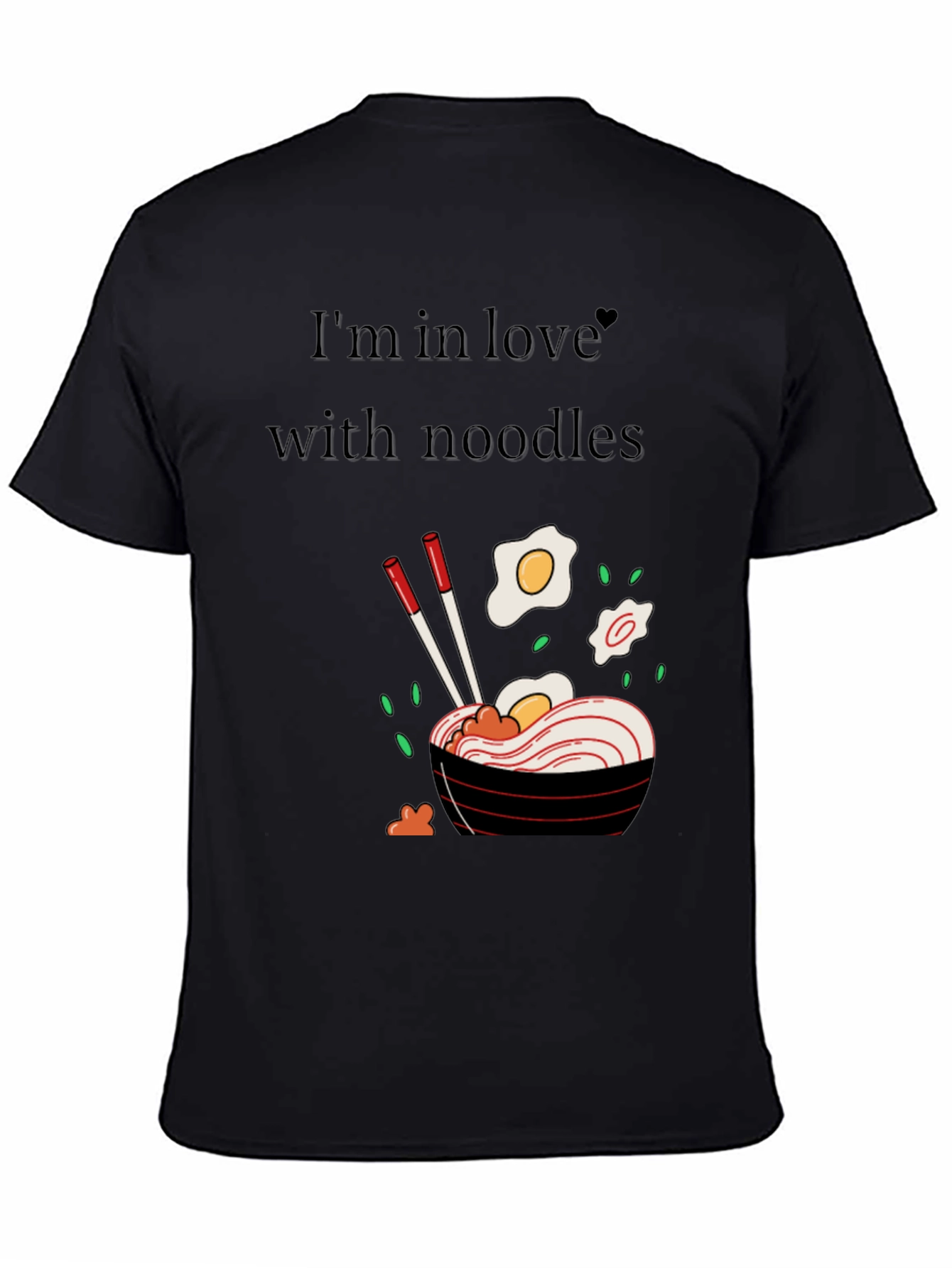 Noodle Love Graphic Tee - Stylish Ramen T-Shirt
