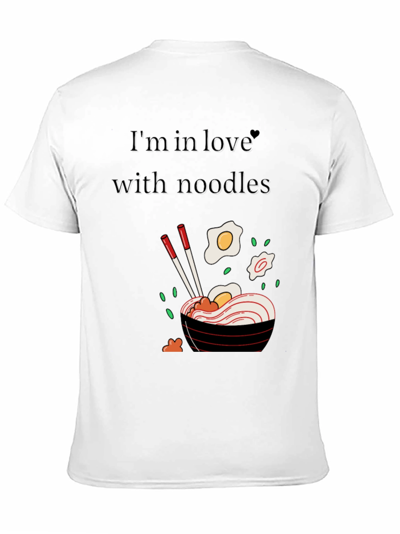 Noodle Love Graphic Tee - Stylish Ramen T-Shirt