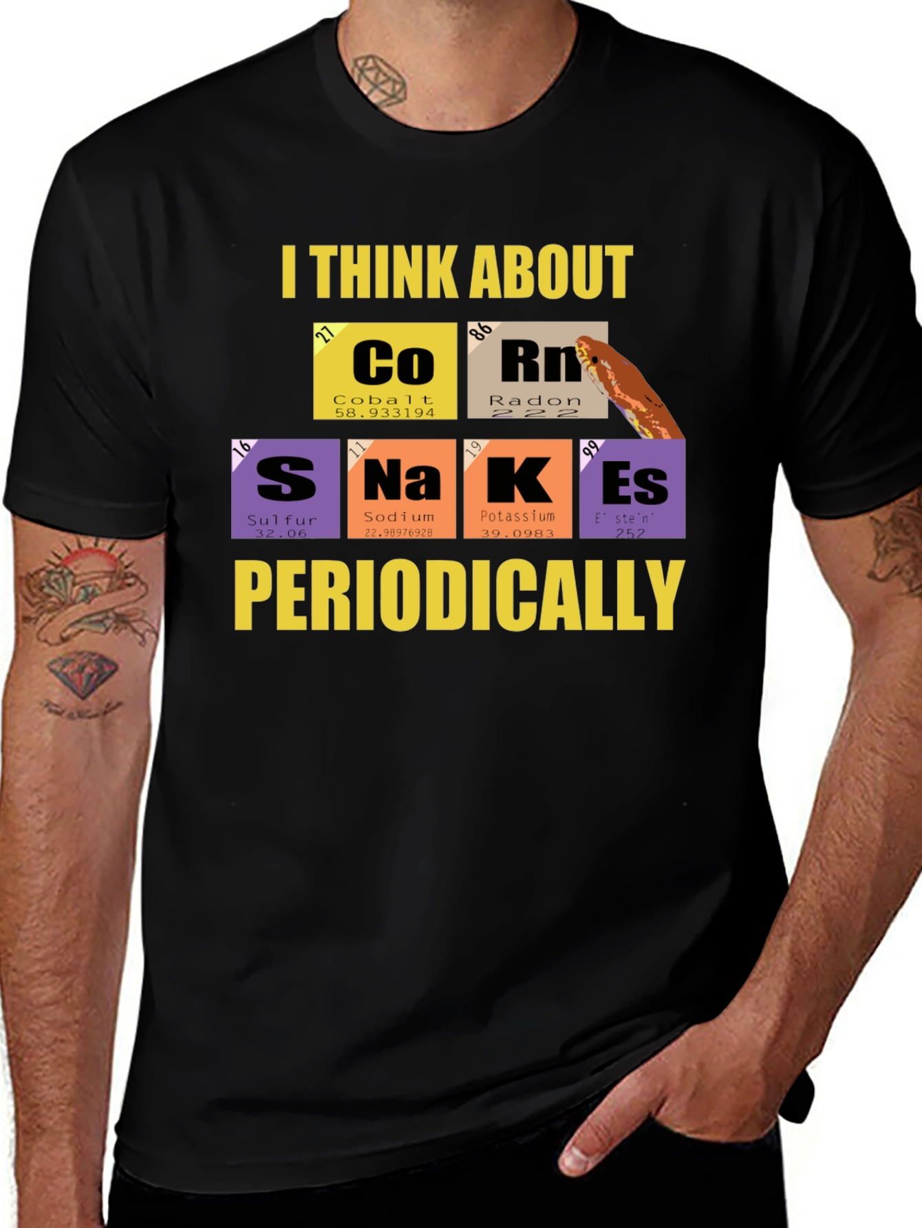 SNAKES Periodically T-Shirt