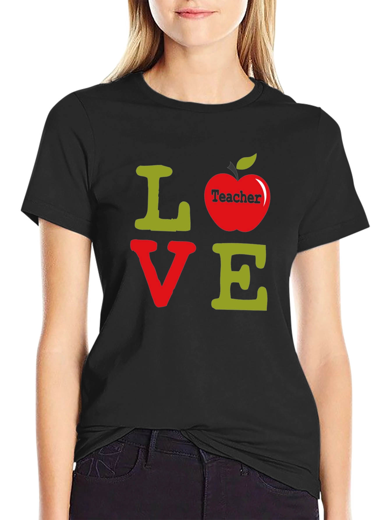 Love Teacher Graphic T-Shirt
