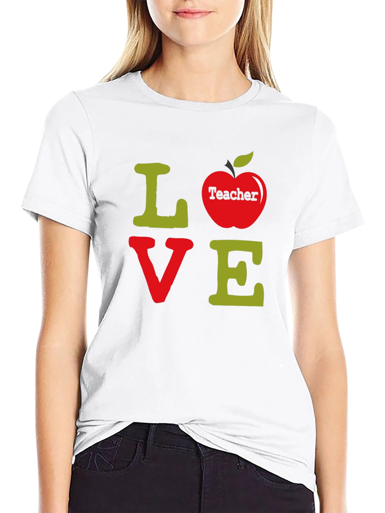 Love Teacher Graphic T-Shirt