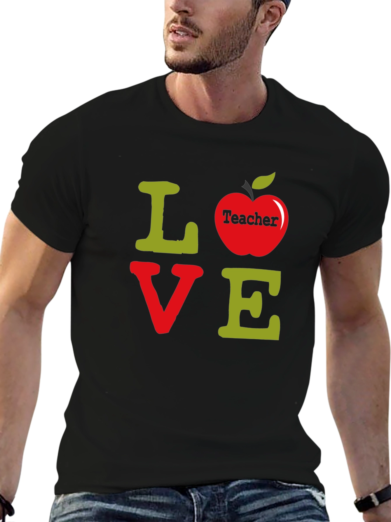 Love Teacher Graphic T-Shirt