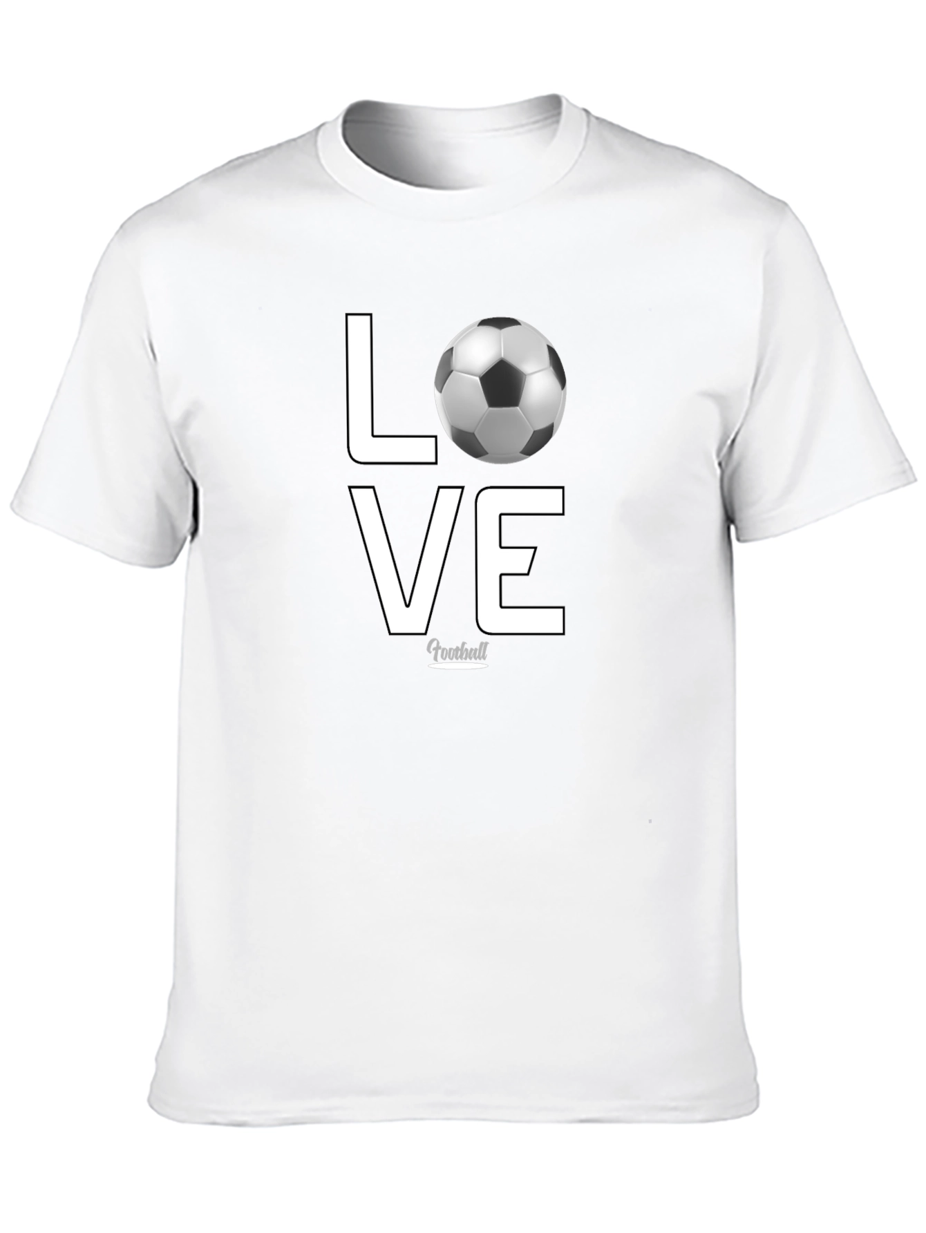 Love Football Graphic T-Shirt