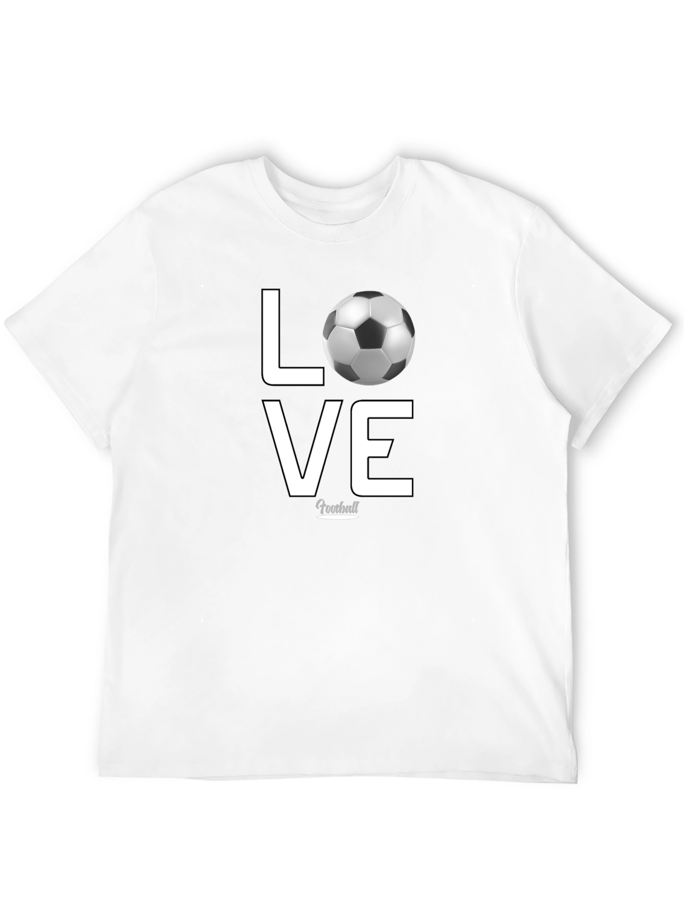 Love Football Graphic T-Shirt