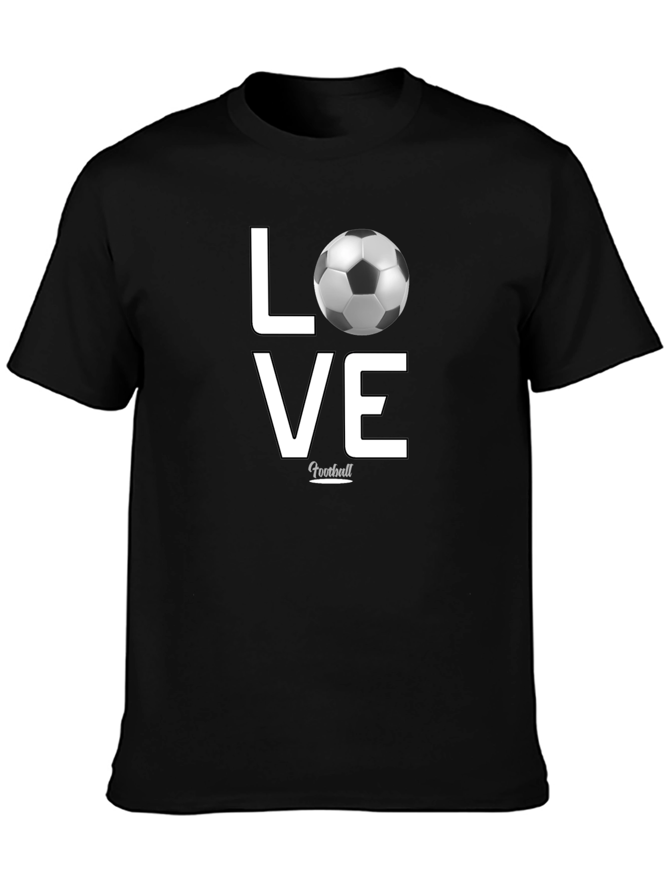 Love Football Graphic T-Shirt