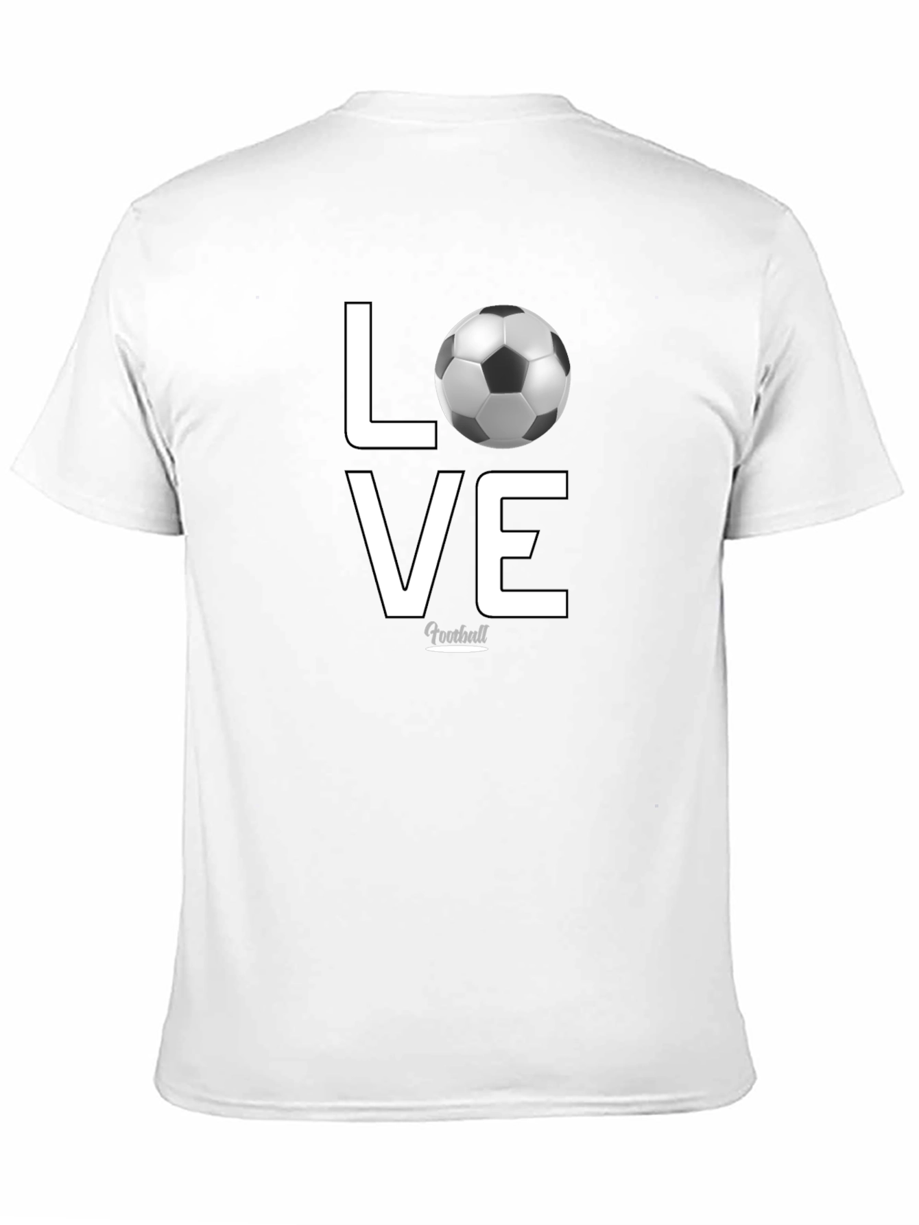 Love Football Graphic T-Shirt