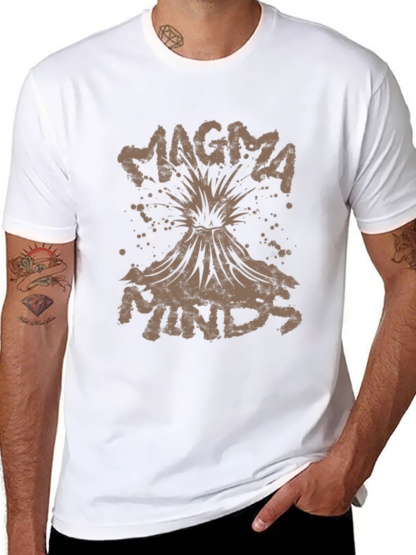 Magma Minds Graphic T-Shirt - Volcanic Style