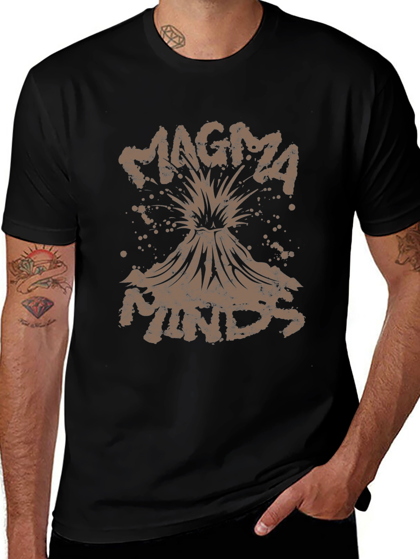 Magma Minds Graphic T-Shirt - Volcanic Style