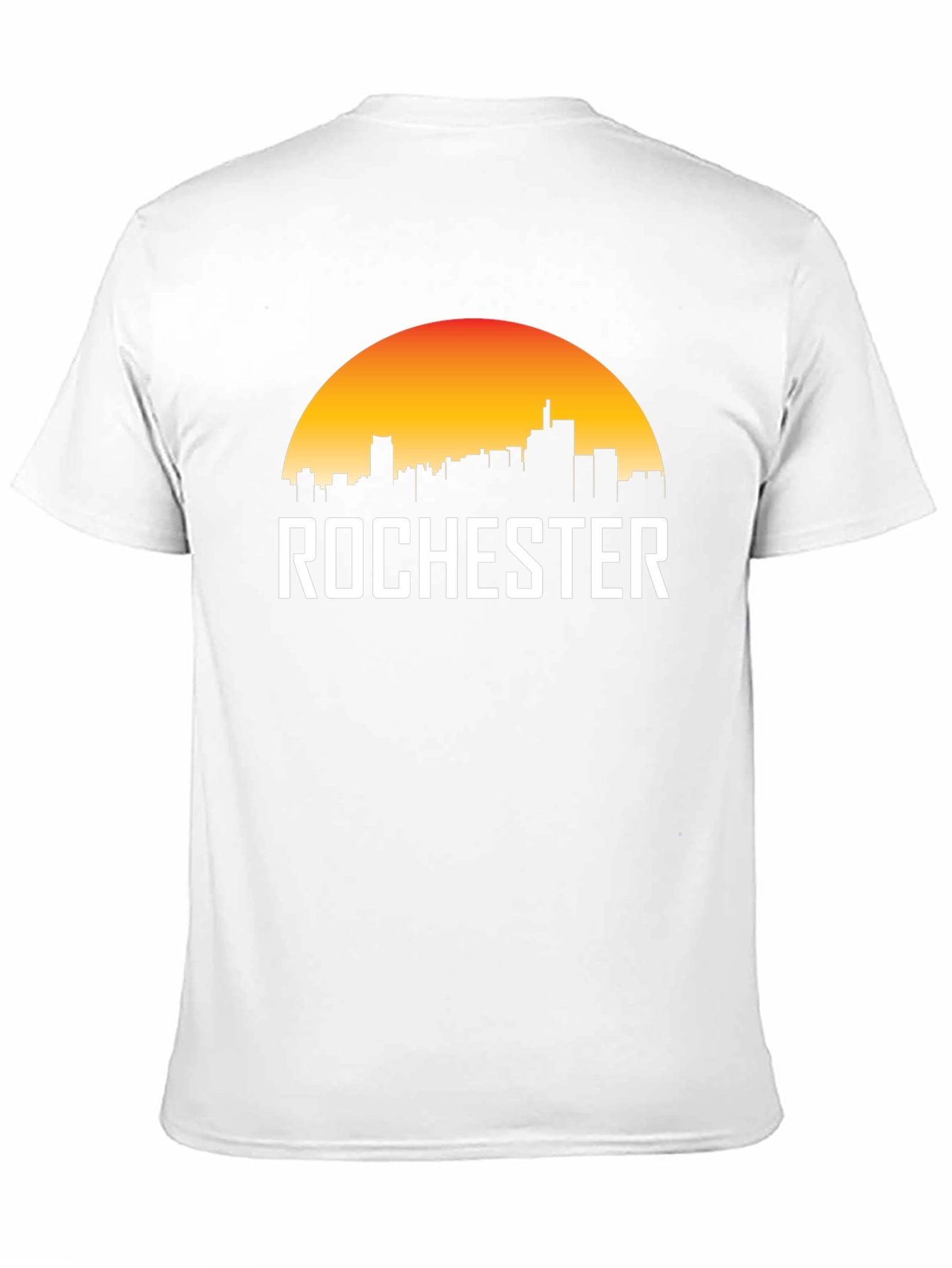 Rochester Skyline Sunset Graphic Tee