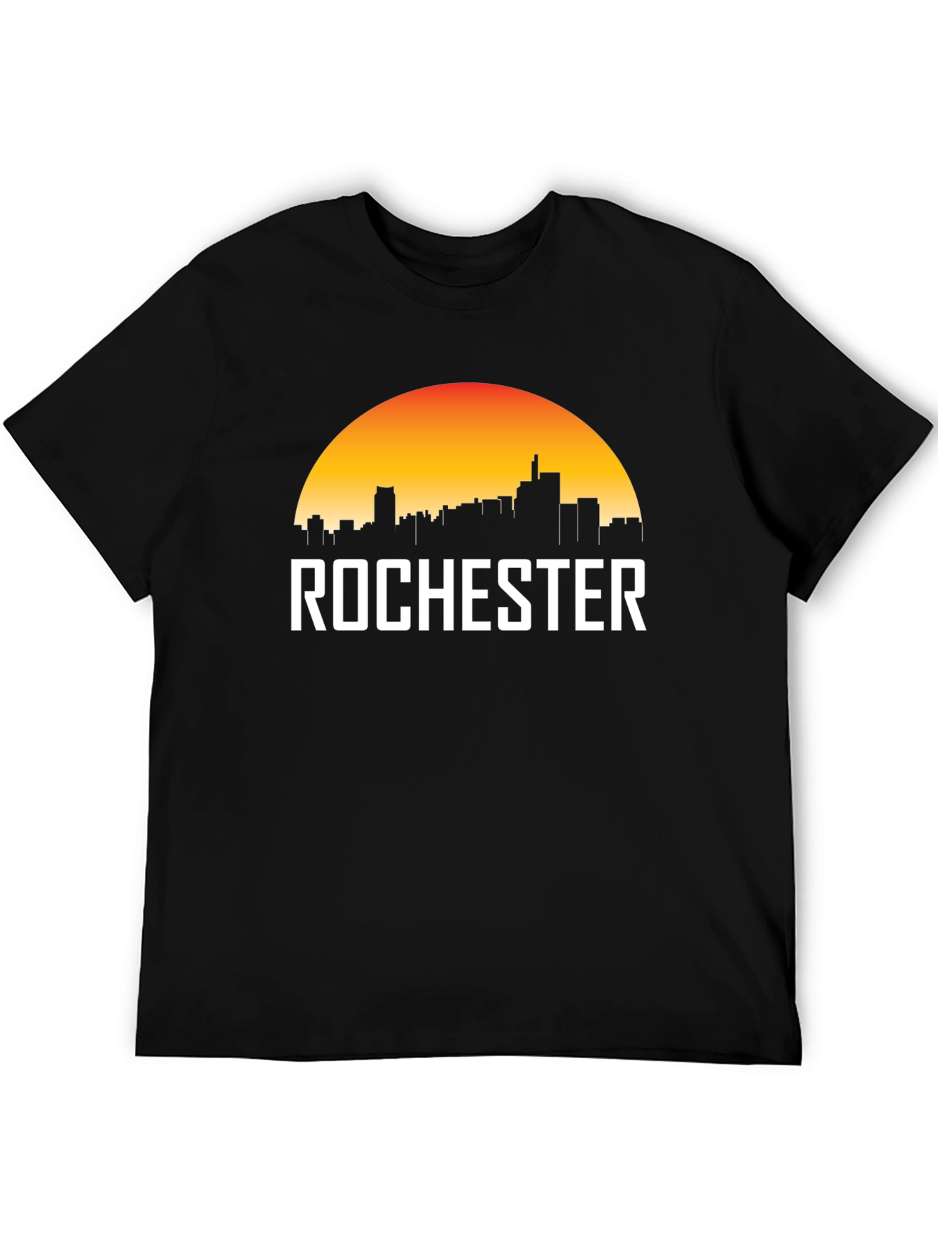 Rochester Skyline Sunset Graphic Tee