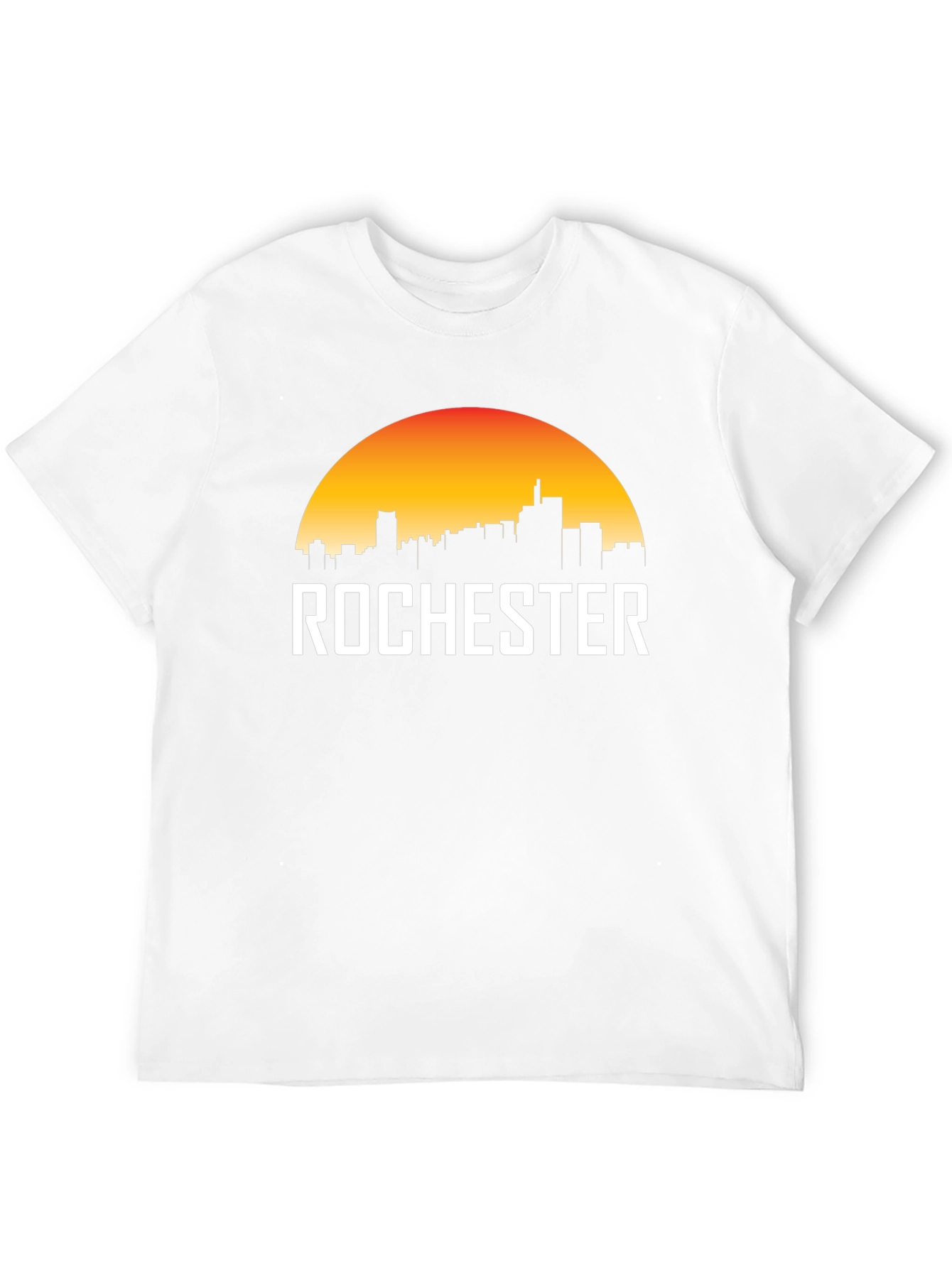 Rochester Skyline Sunset Graphic Tee