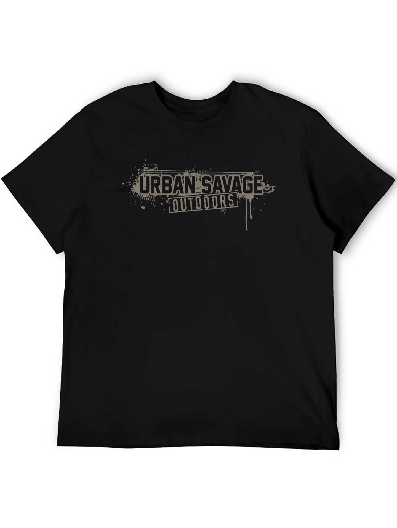 Urban Savage Outdoors Black T-Shirt