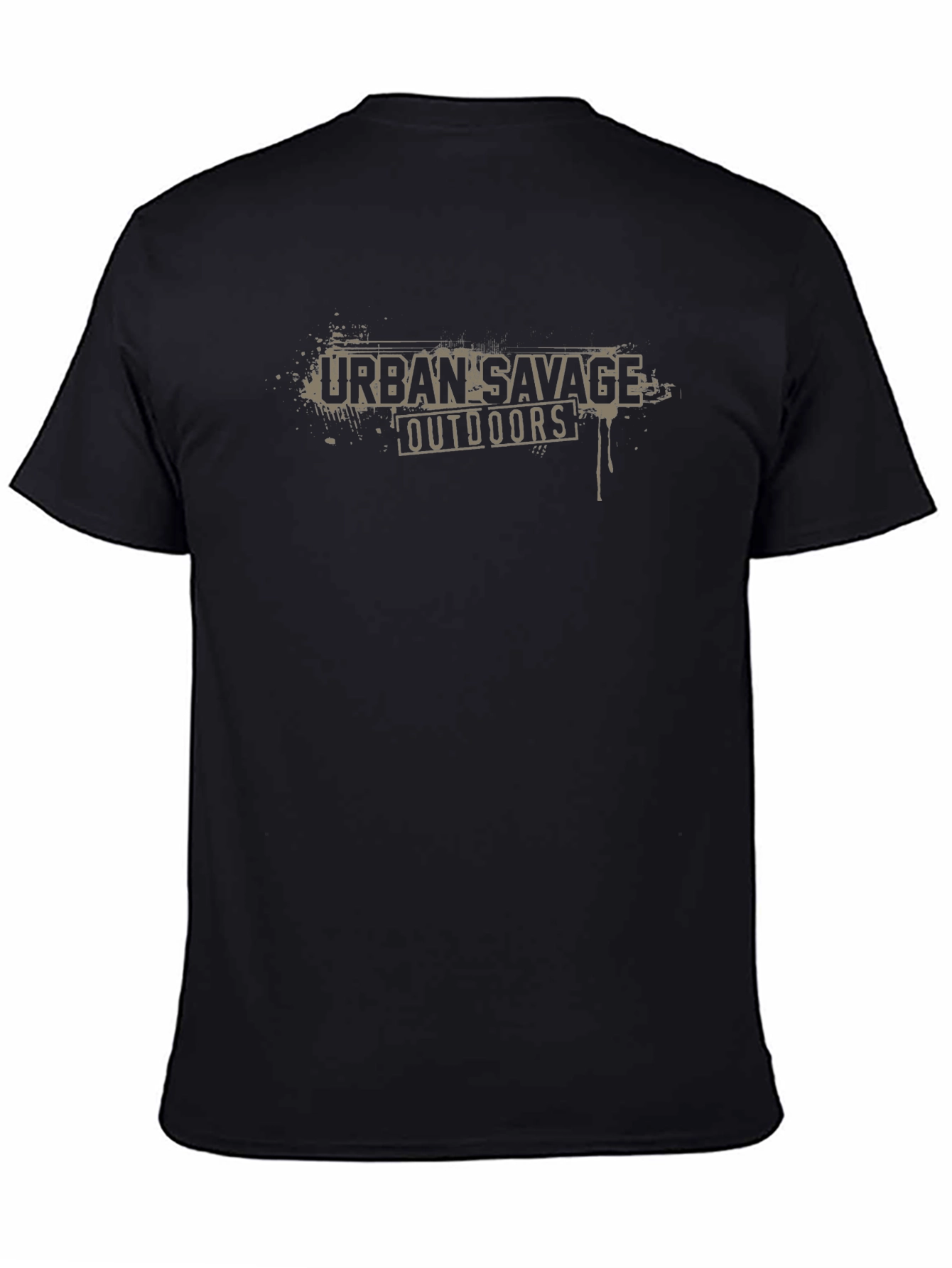 Urban Savage Outdoors Black T-Shirt