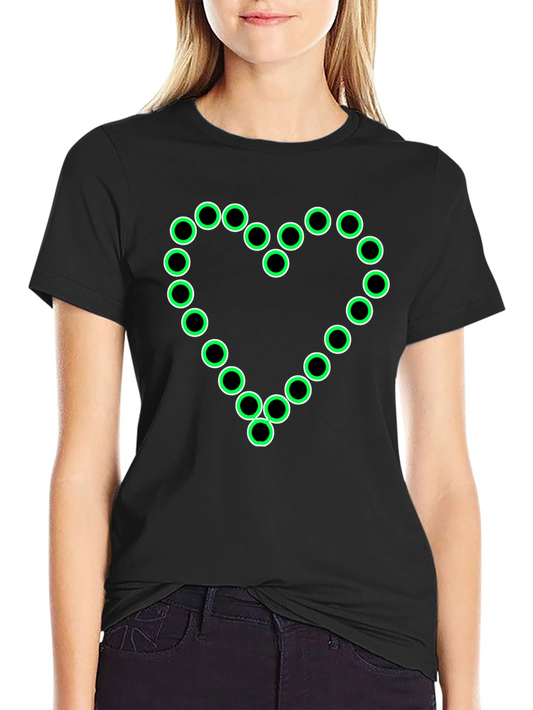 Heart of Light - Unique Black T-Shirt