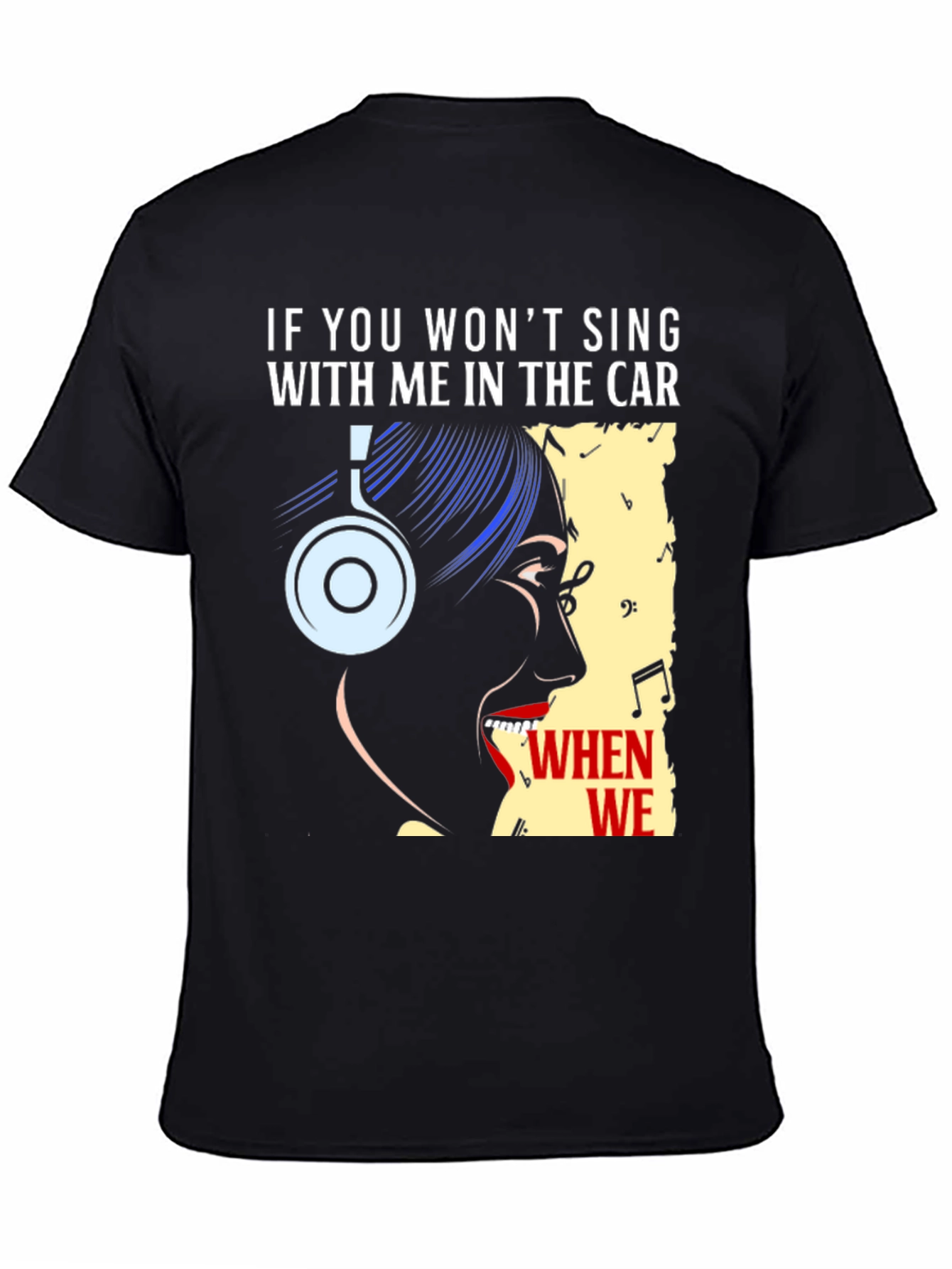 Sing Along Car Ride Graphic Tee