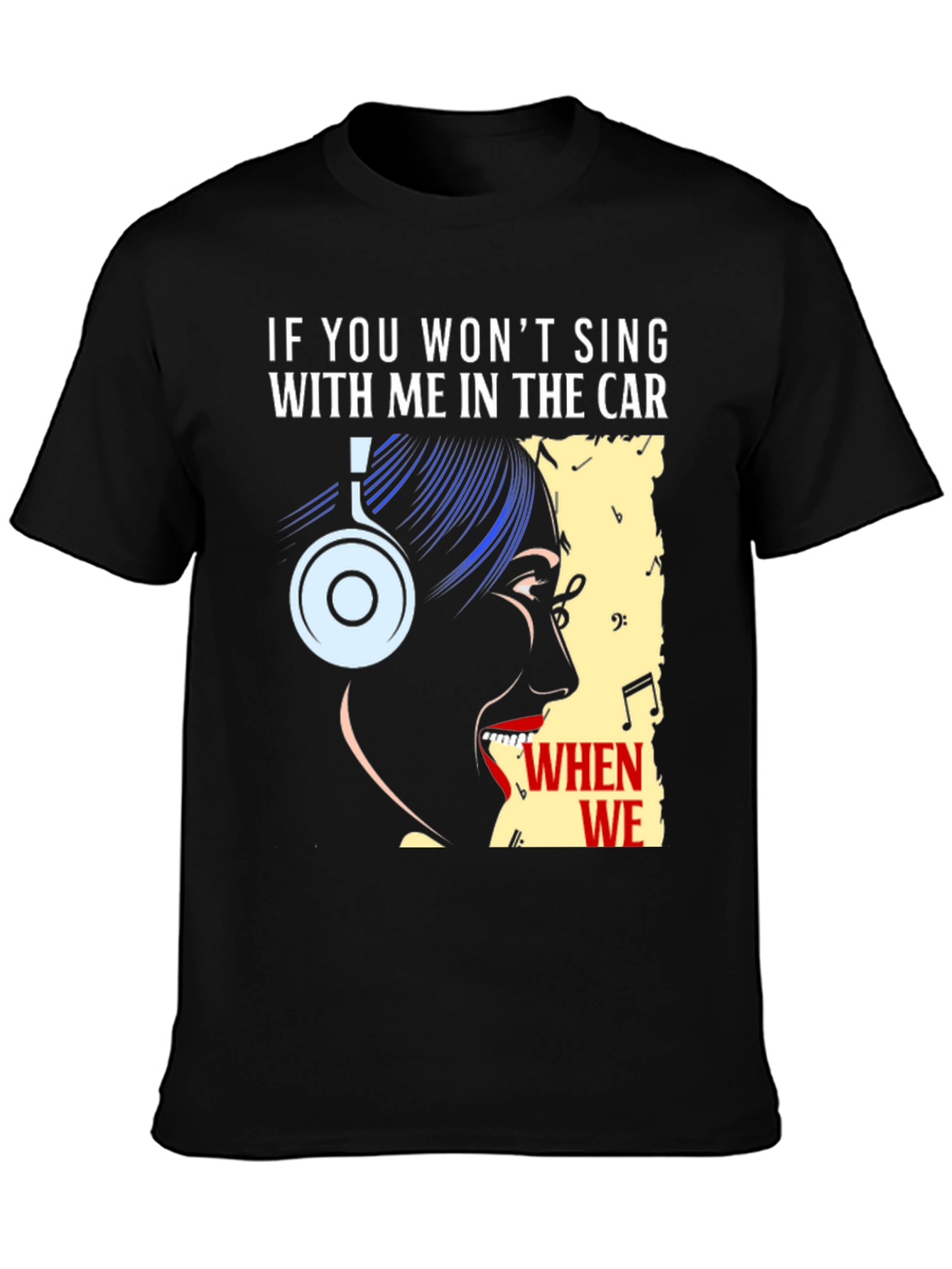 Sing Along Car Ride Graphic Tee