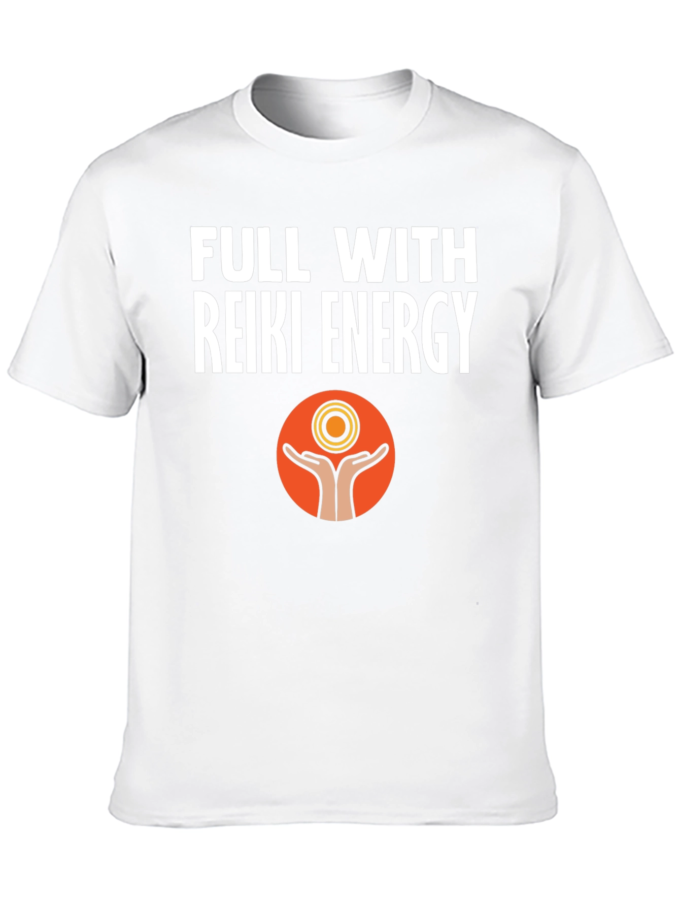 Reiki Energy Graphic T-Shirt - Black