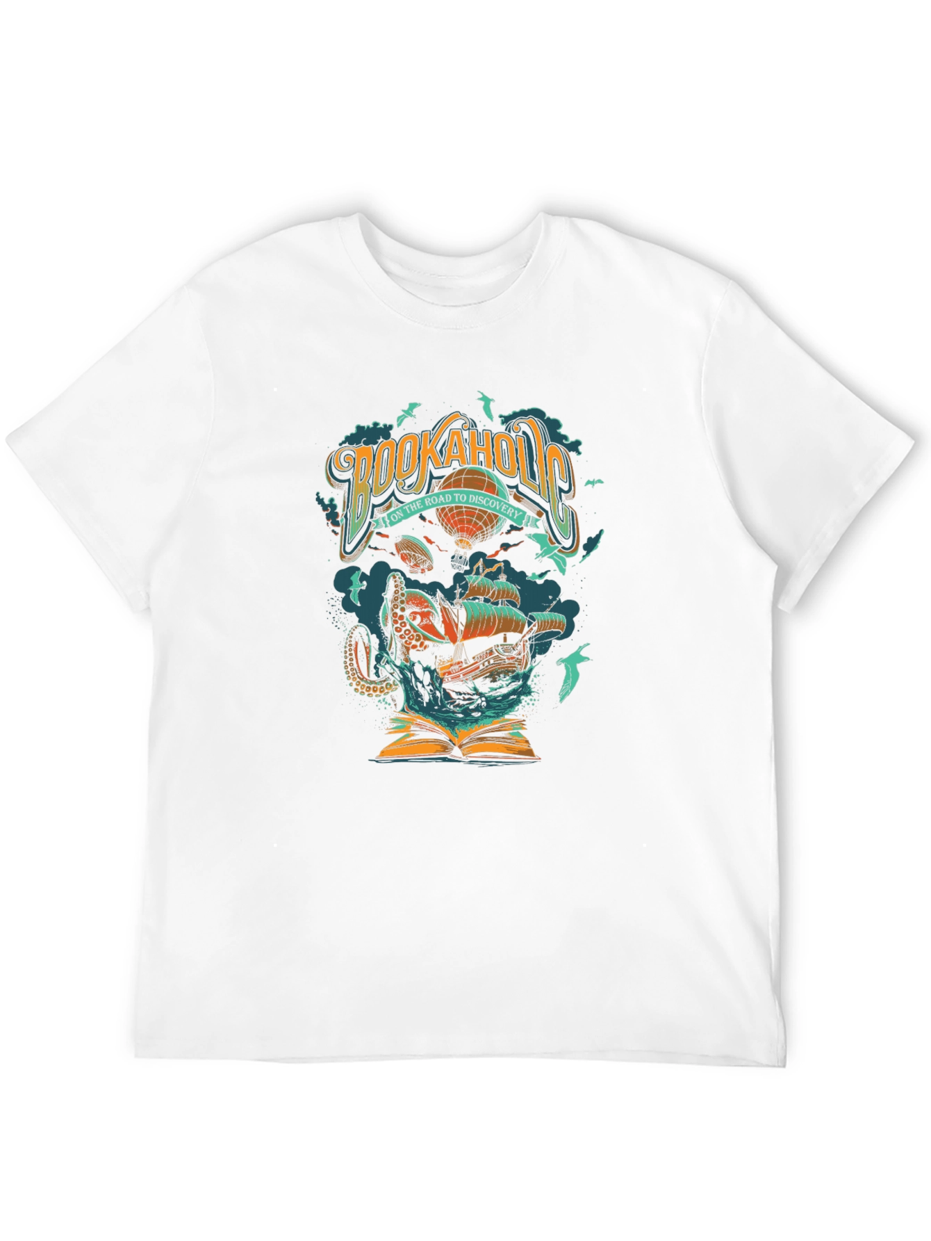 Bookaholic Road to Discovery T-Shirt