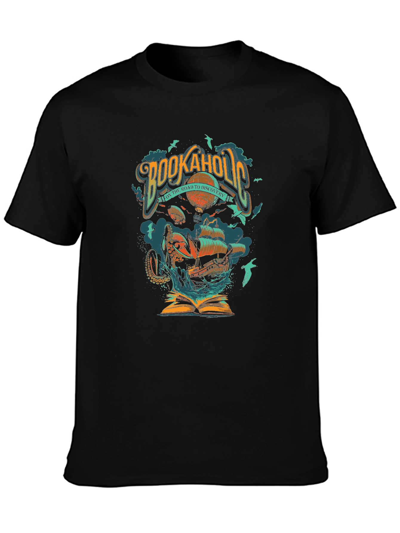 Bookaholic Road to Discovery T-Shirt