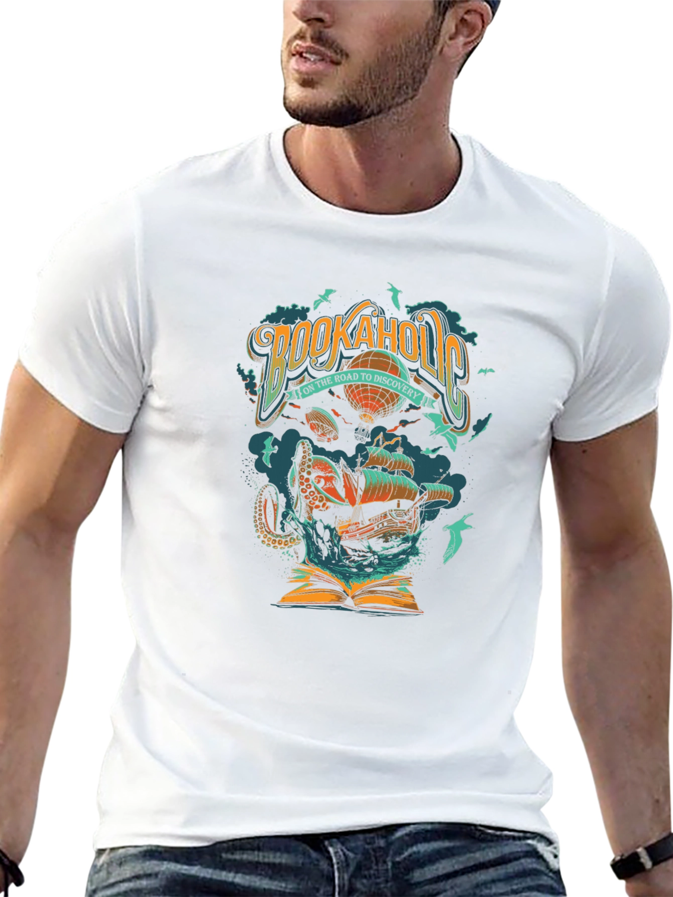 Bookaholic Road to Discovery T-Shirt