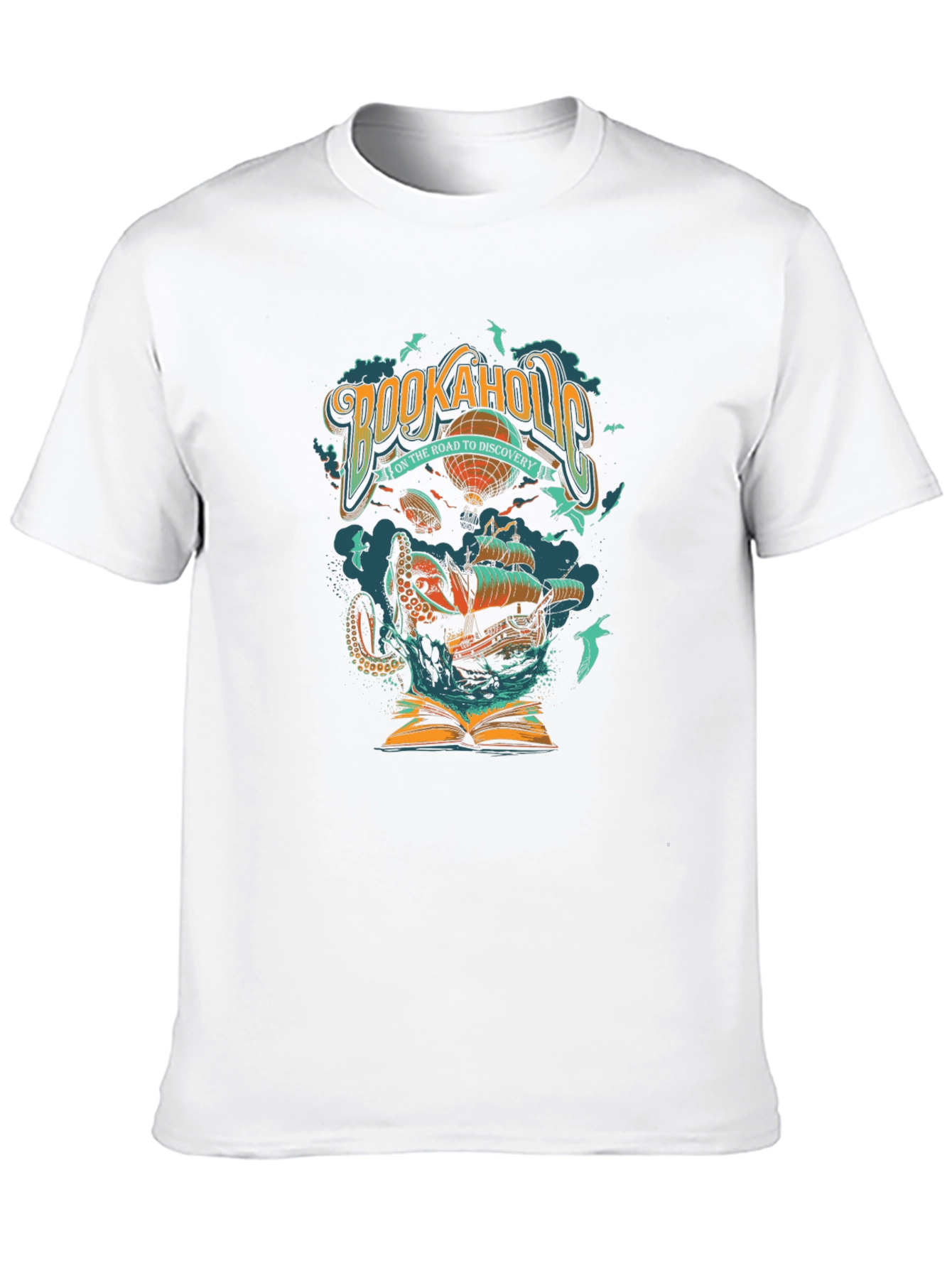 Bookaholic Road to Discovery T-Shirt