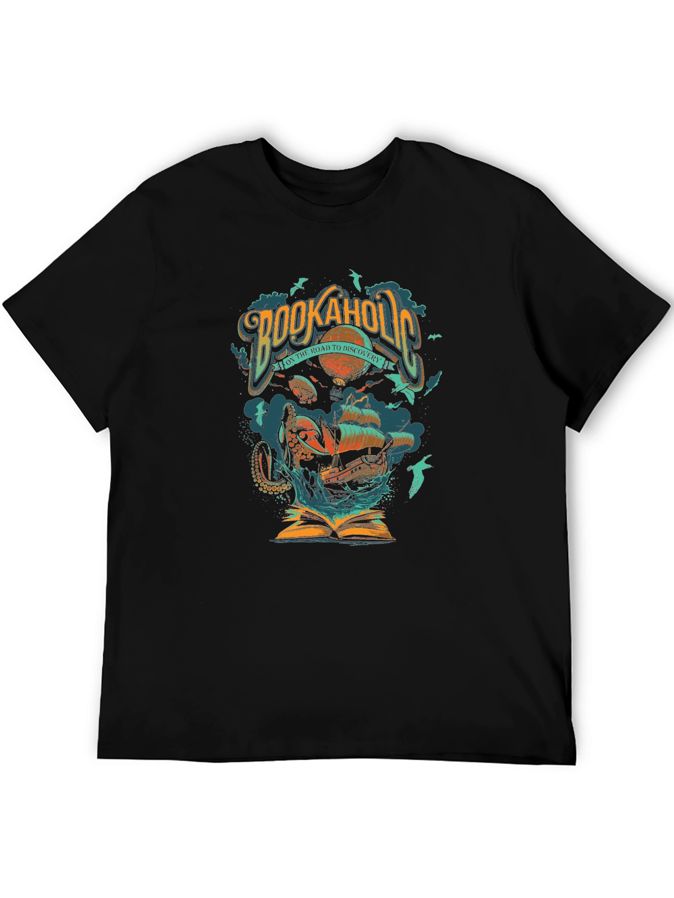 Bookaholic Road to Discovery T-Shirt