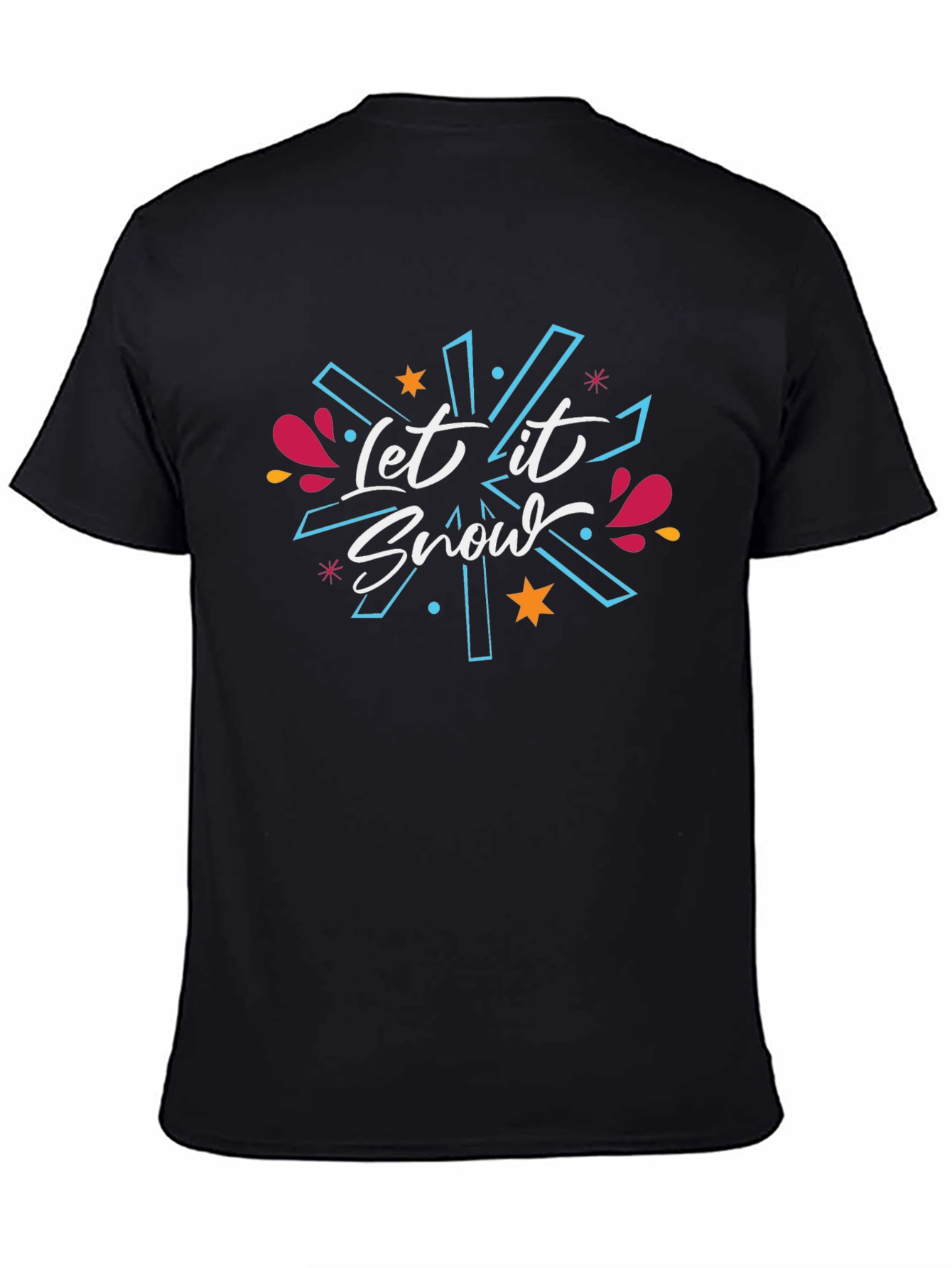 Let It Snow Holiday T-Shirt - Festive Graphic Tee