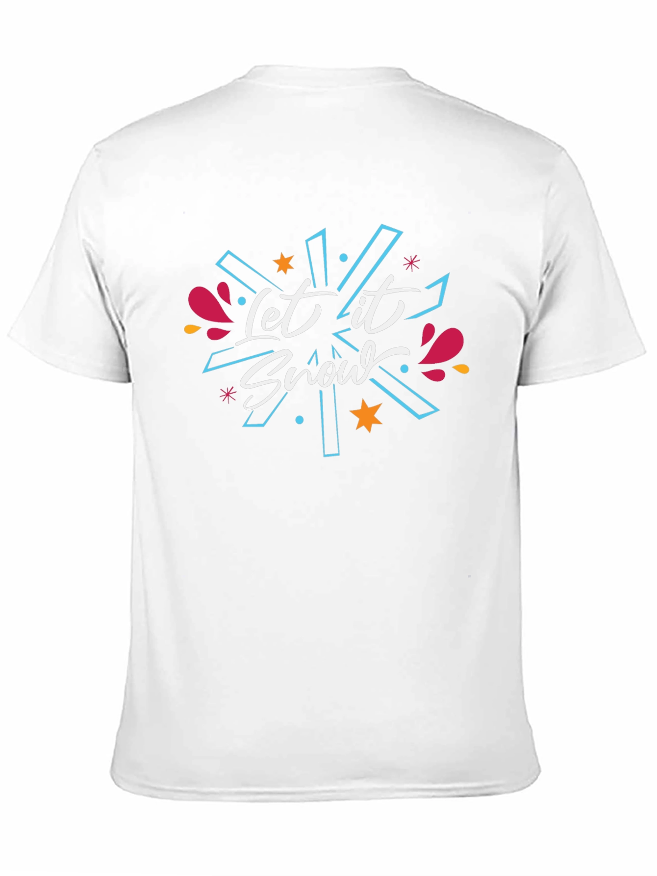 Let It Snow Holiday T-Shirt - Festive Graphic Tee