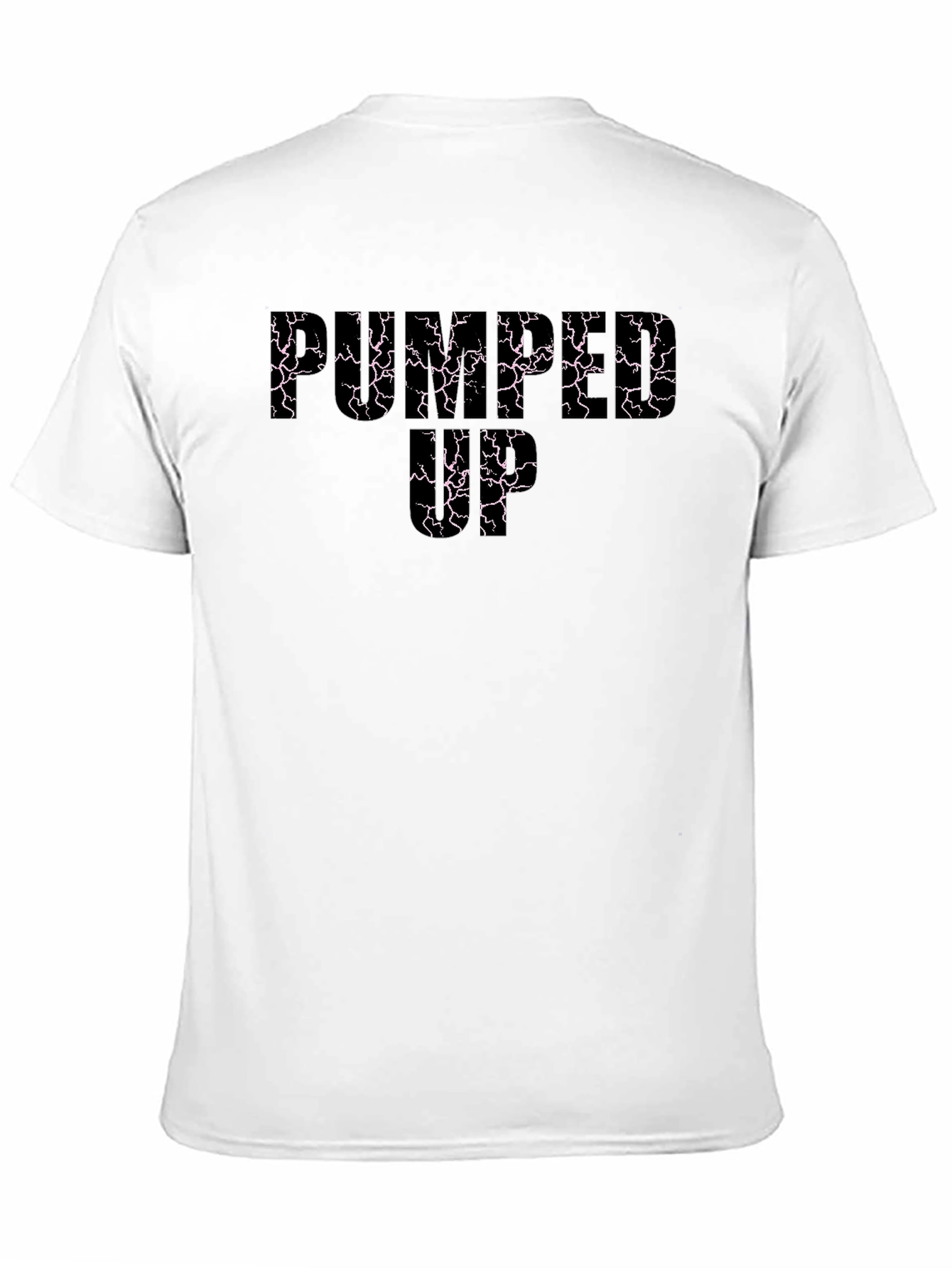 Pumped Up Black Graphic Tee