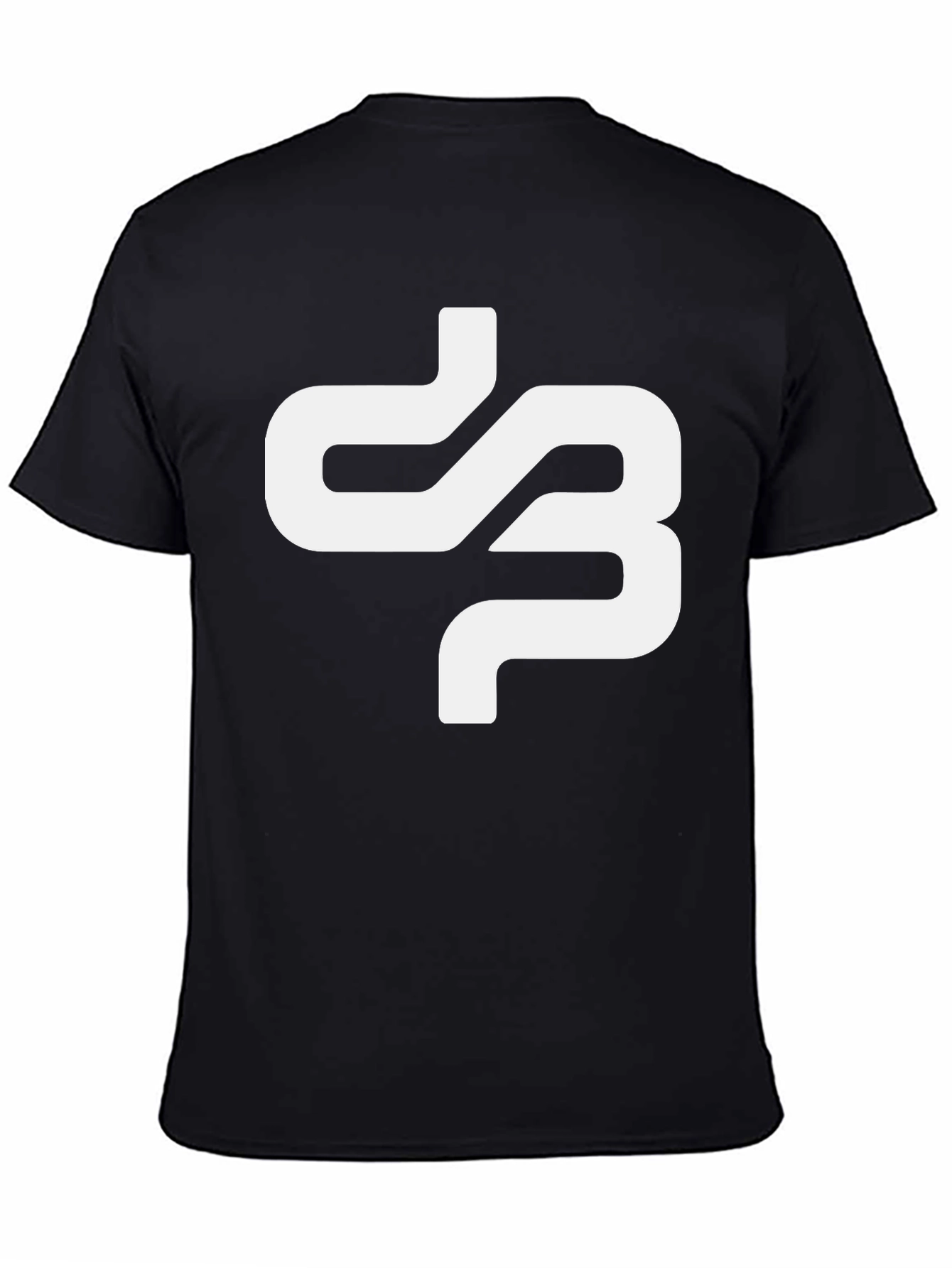 Abstract Logo Black T-Shirt