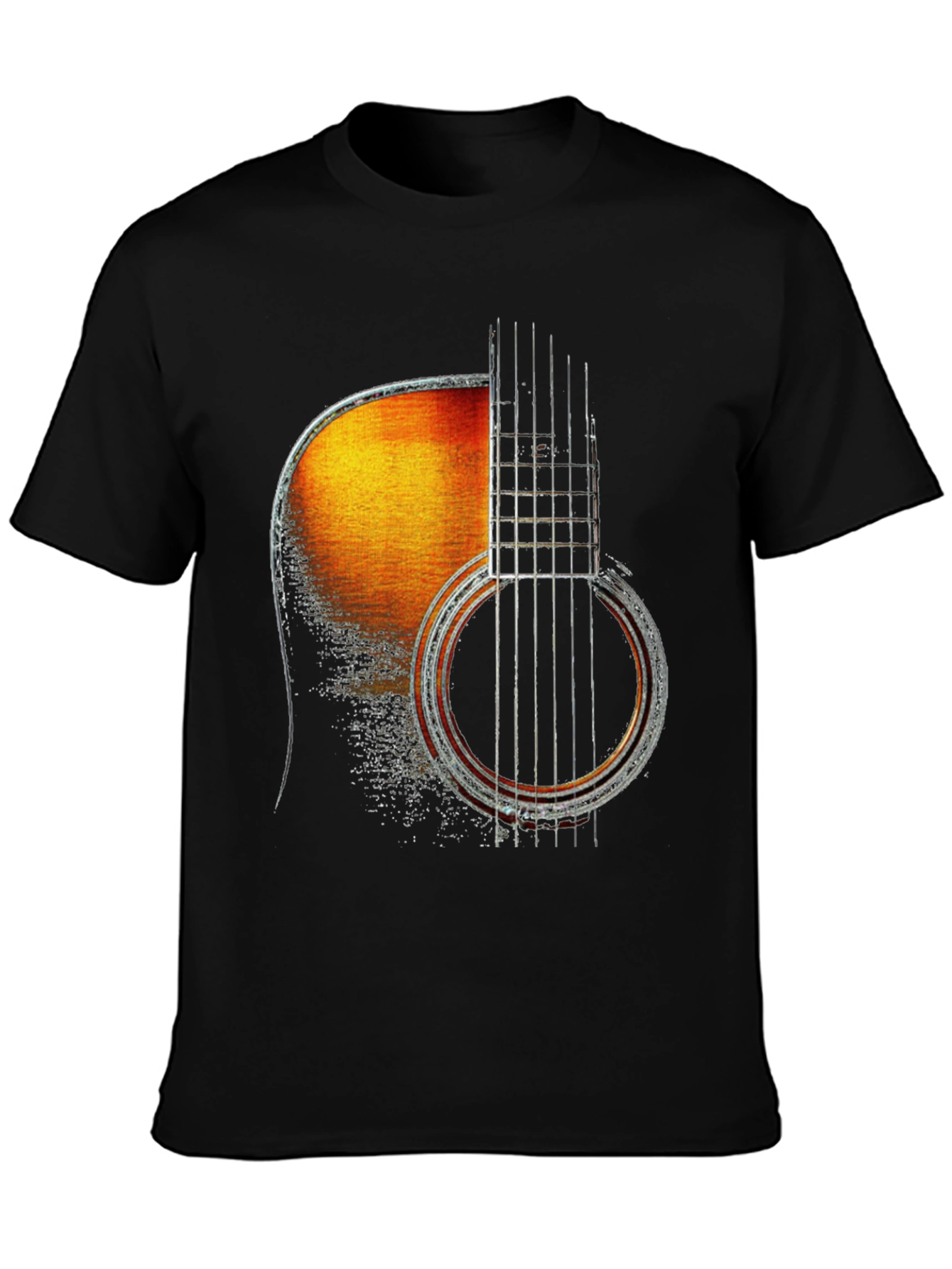 Acoustic Guitar Graphic Tee
