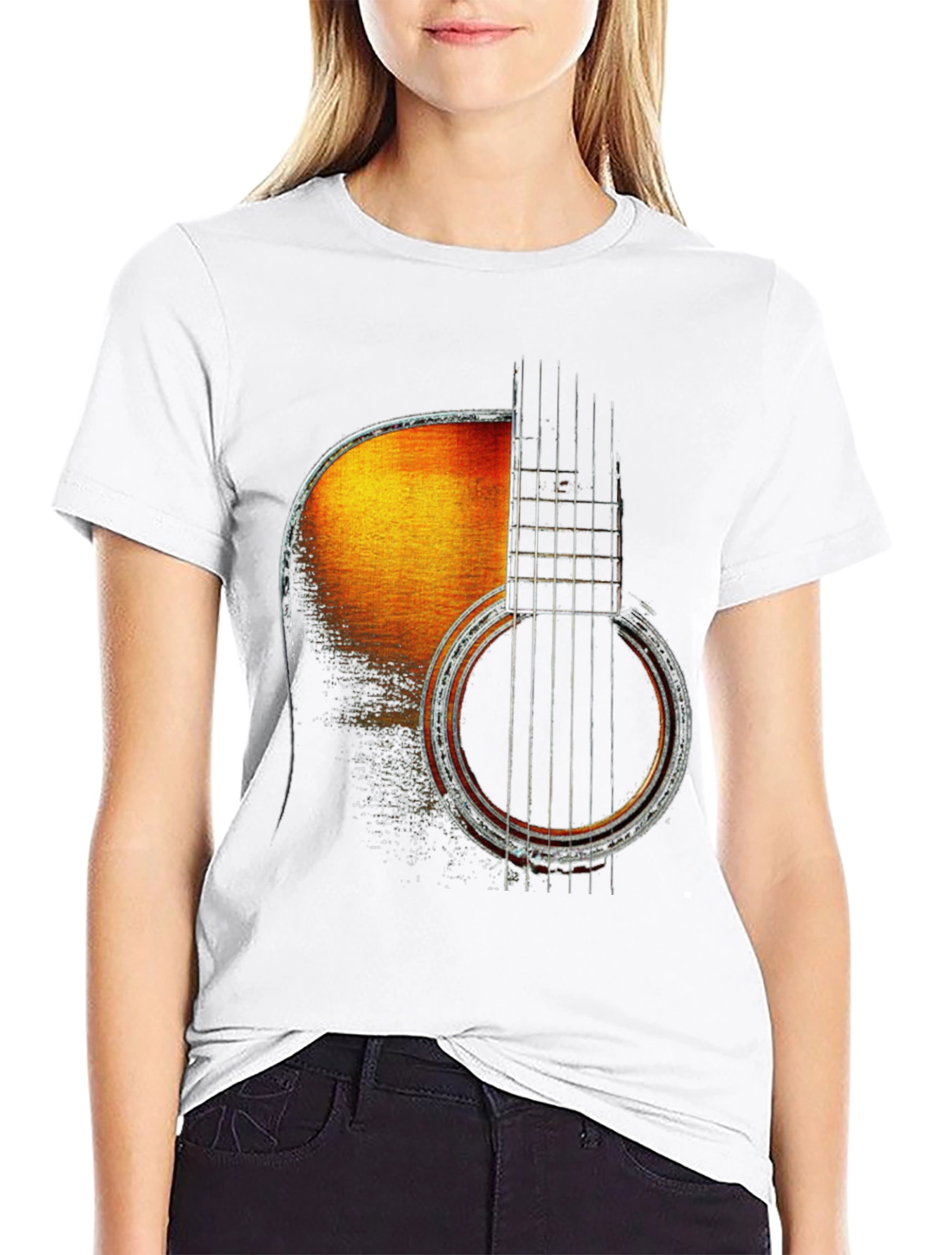 Acoustic Guitar Graphic Tee