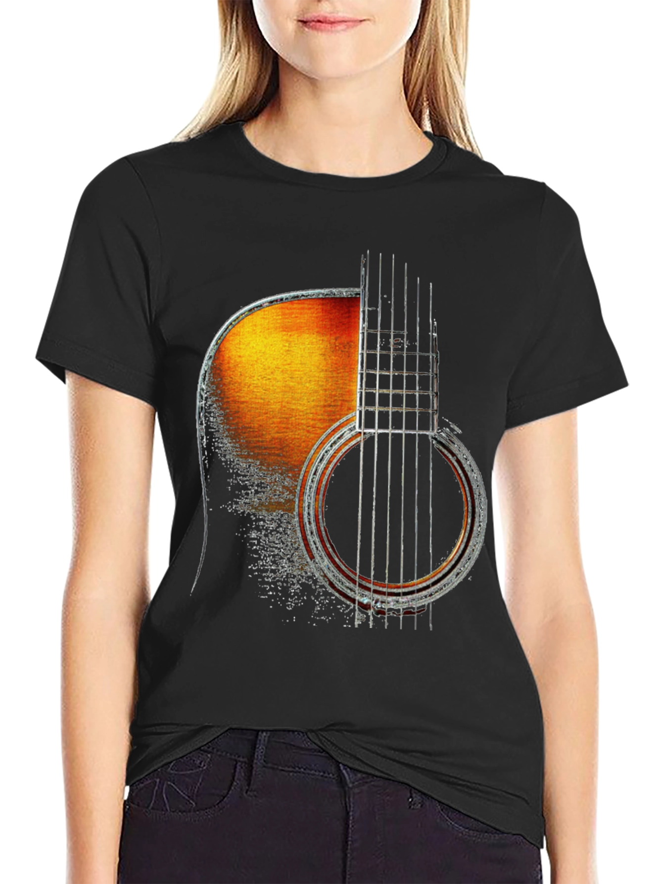 Acoustic Guitar Graphic Tee
