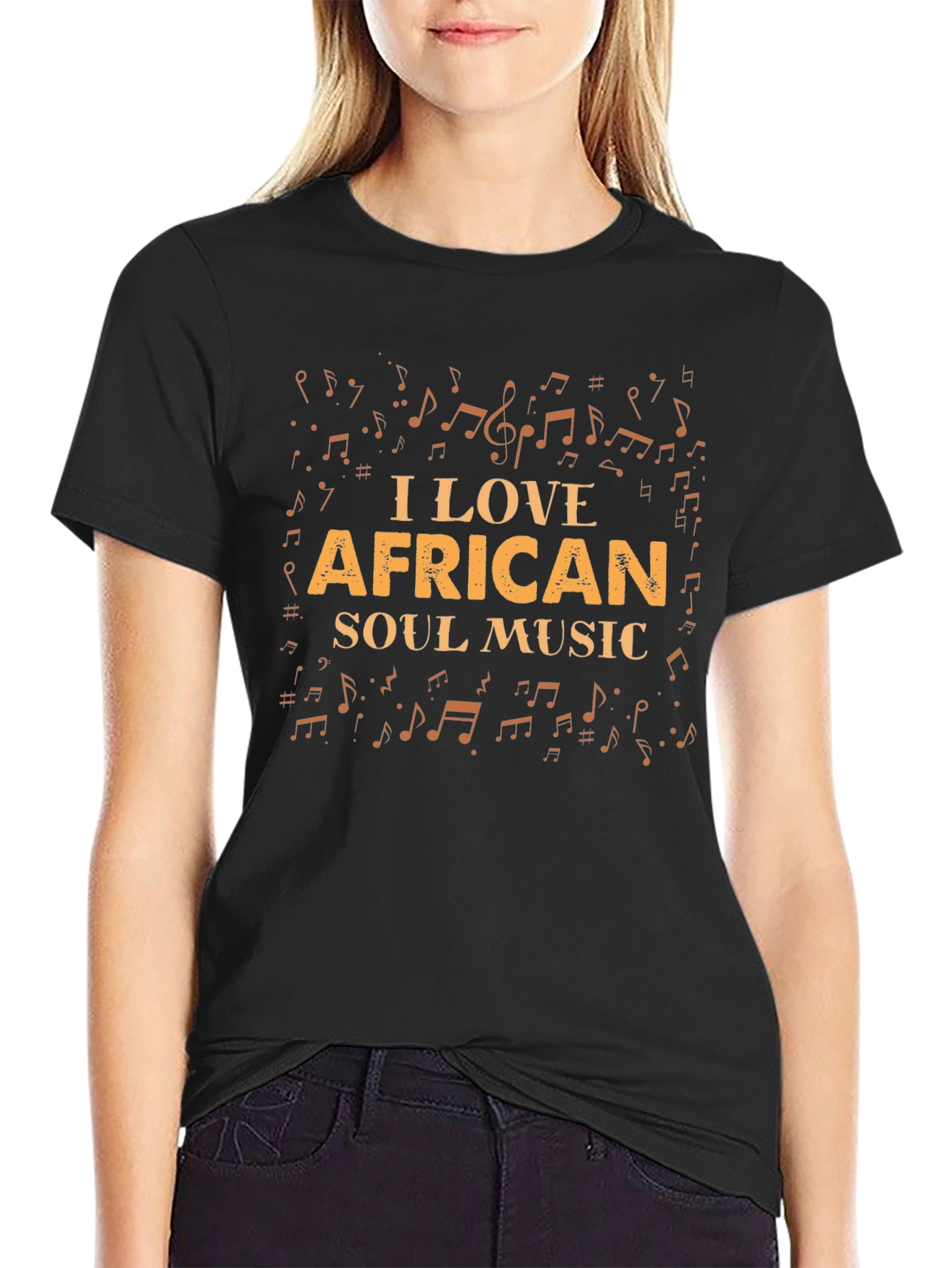 I Love African Soul Music T-Shirt