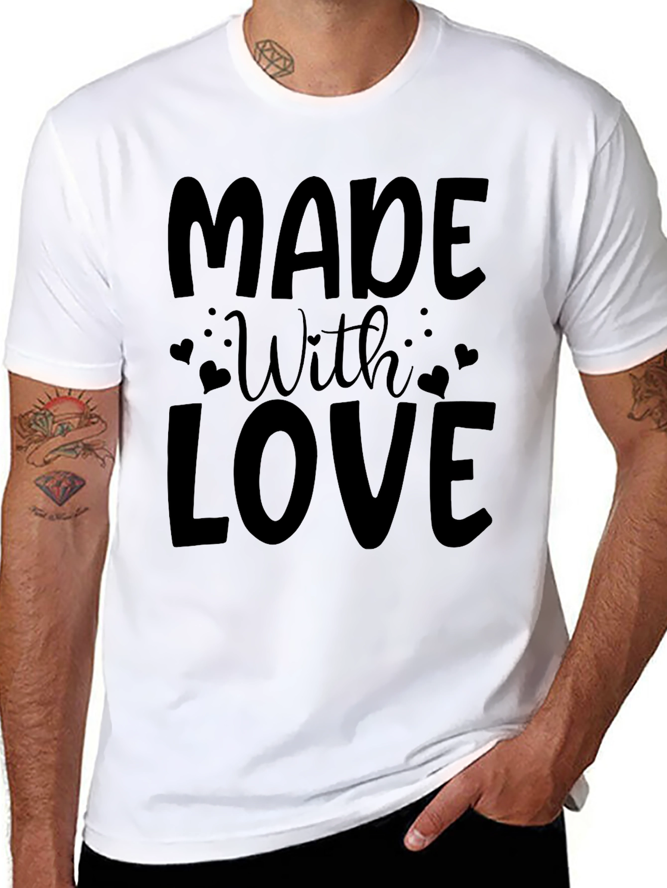 Made With Love Graphic Tee