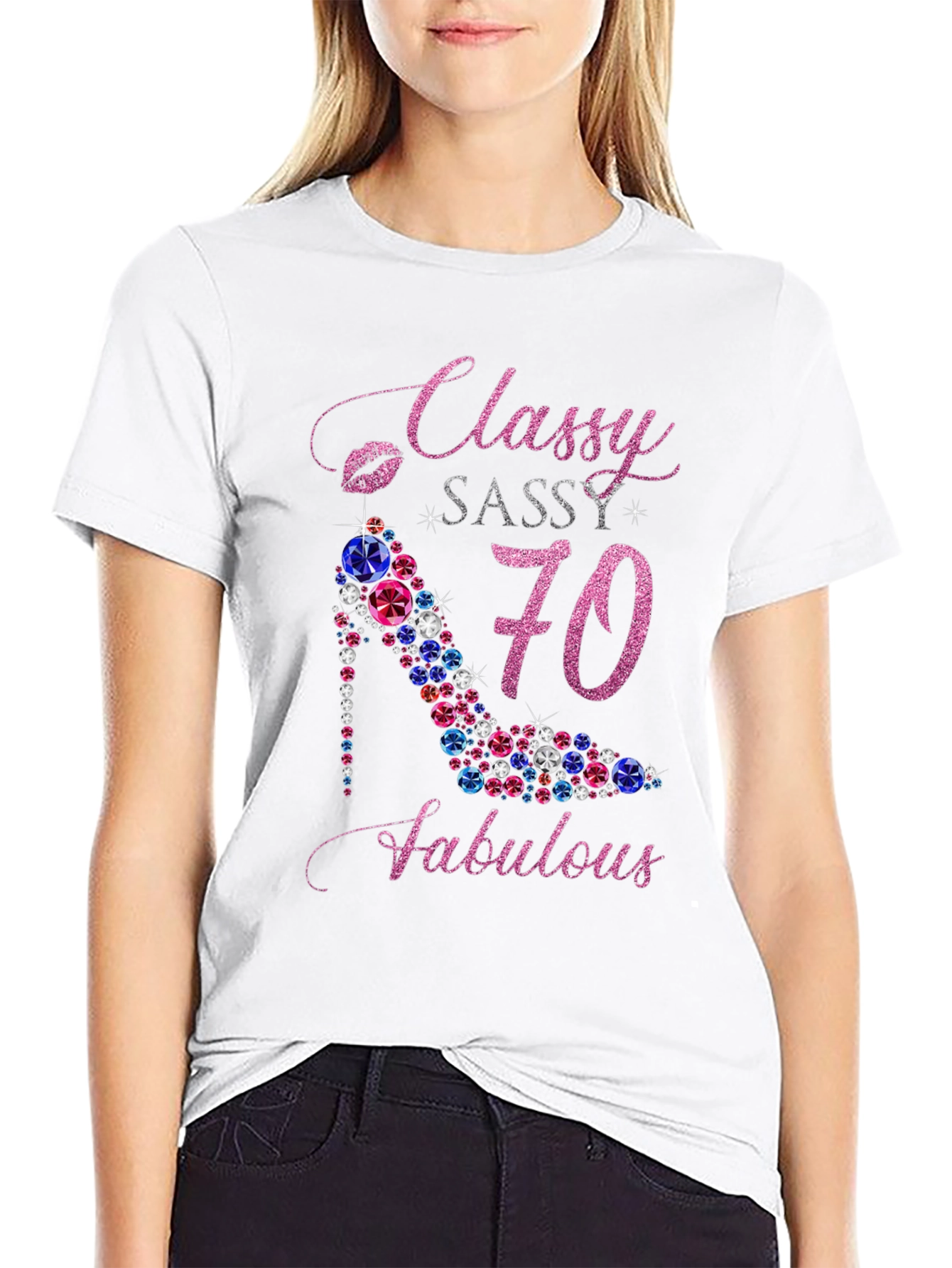Classy Sassy Fabulous 70th Birthday T-Shirt