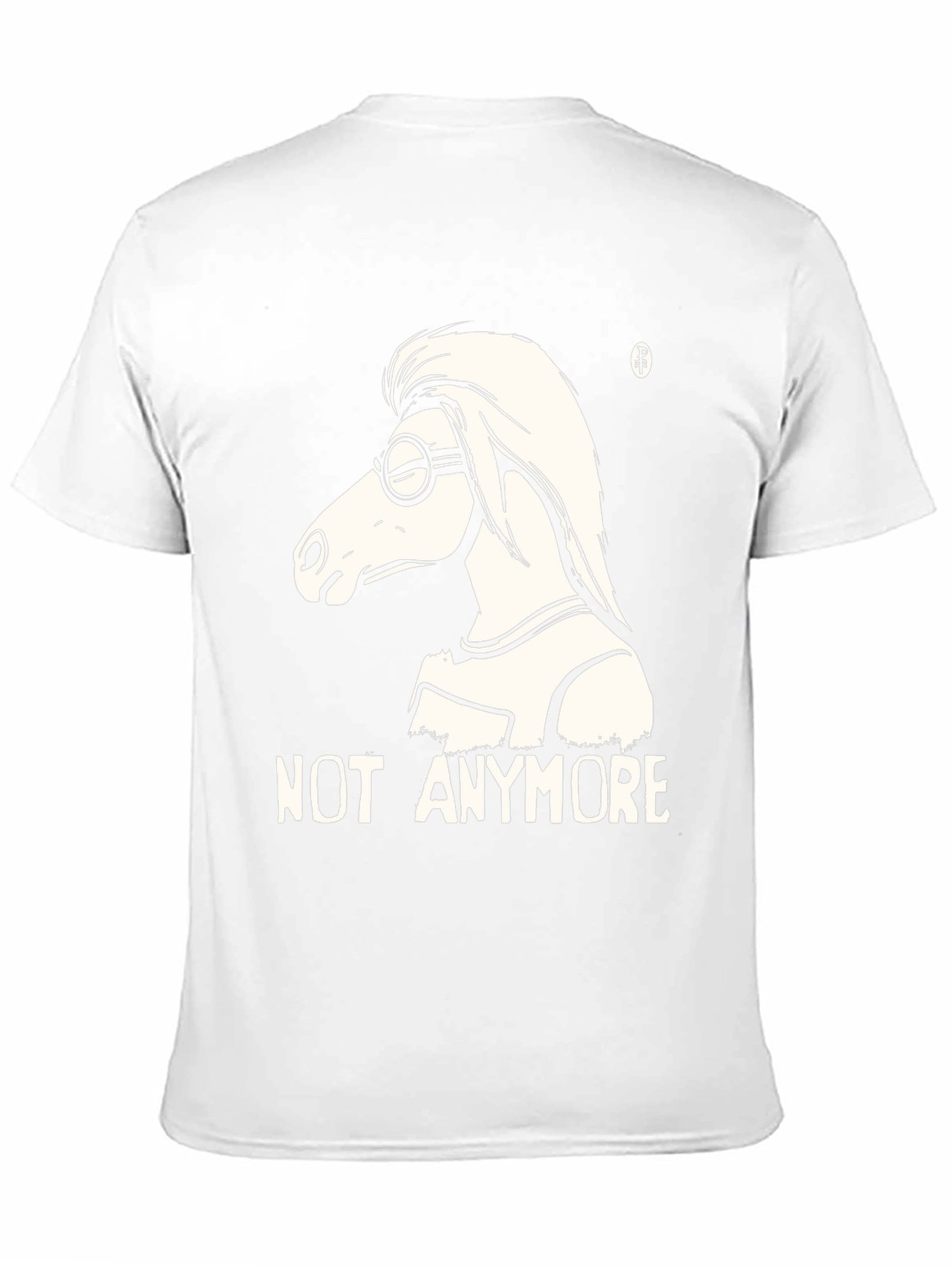 Horse with Glasses T-Shirt - Not Anymore