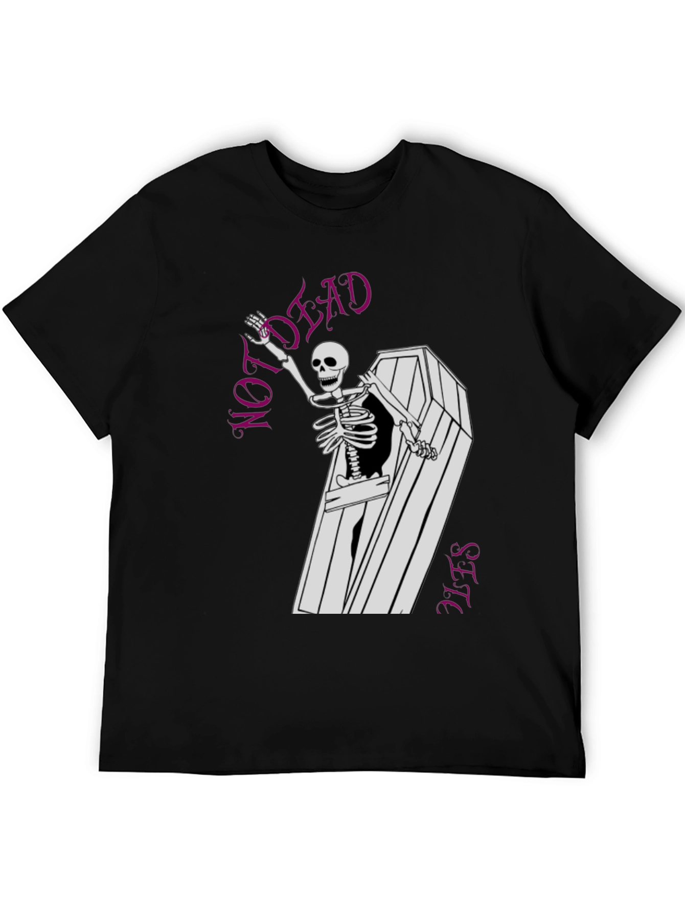 Not Dead Yet Skeleton Graphic Tee