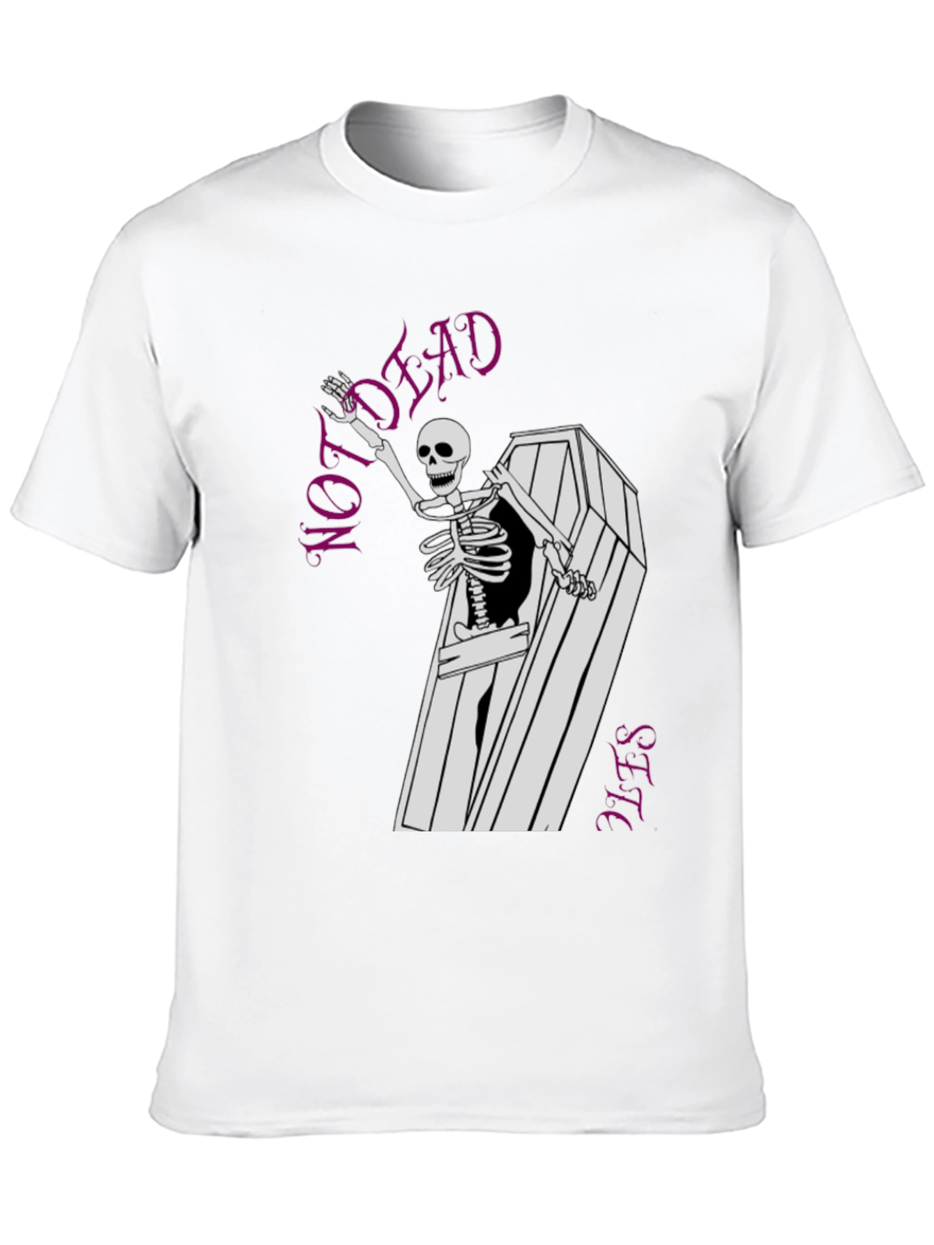 Not Dead Yet Skeleton Graphic Tee