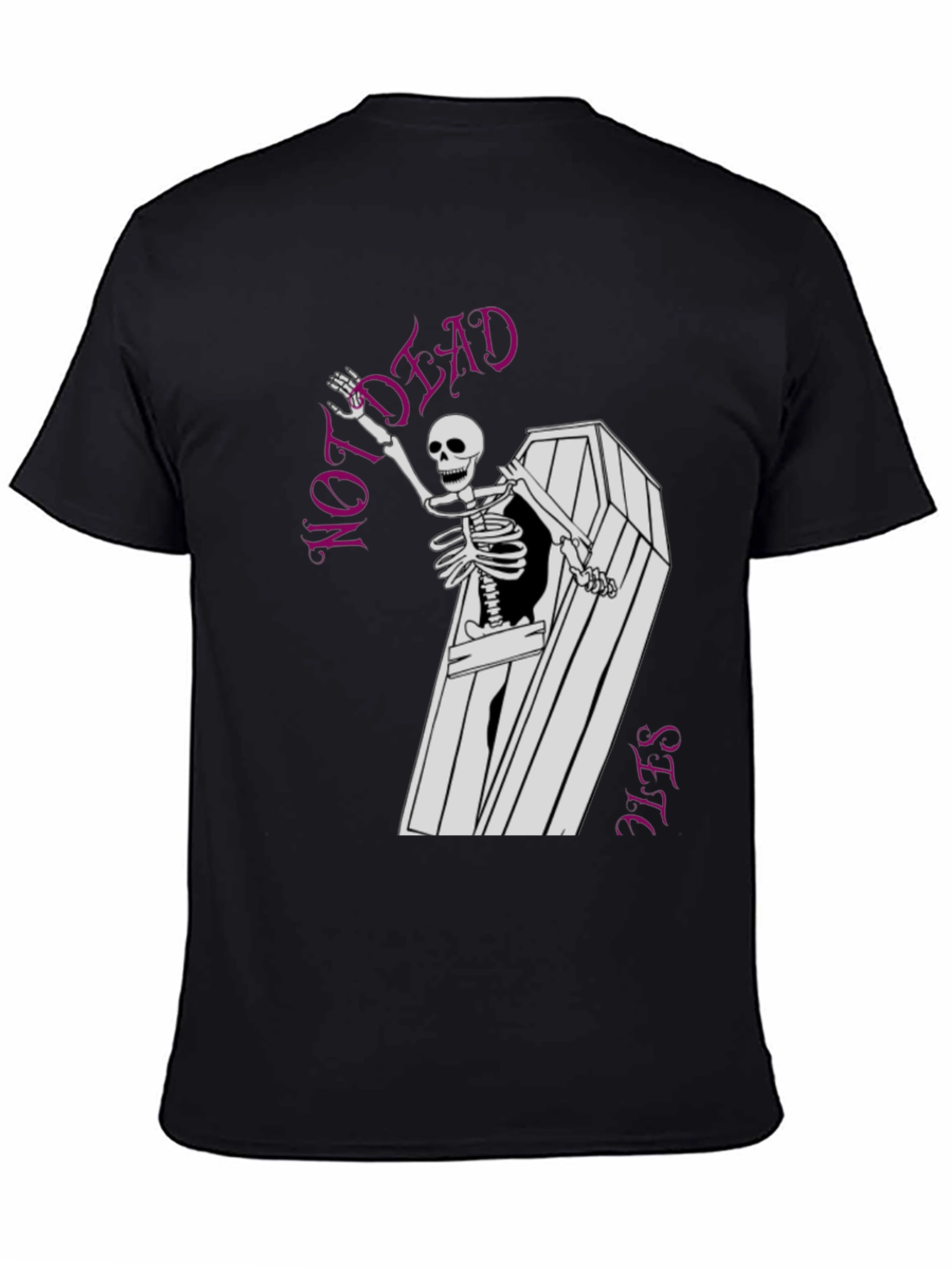 Not Dead Yet Skeleton Graphic Tee