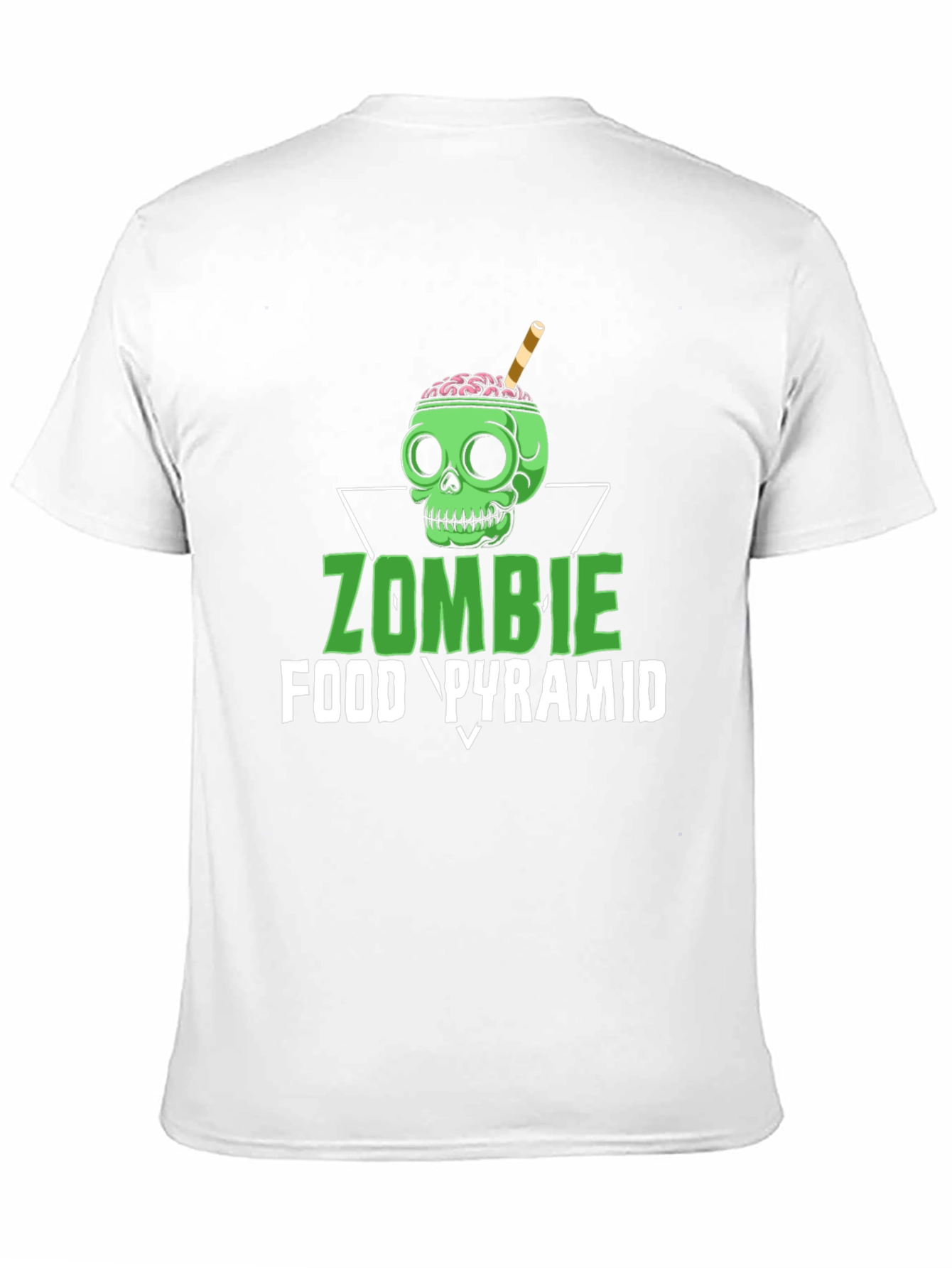 Zombie Food Pyramid Graphic Tee