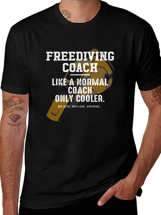 Freediving Coach T-Shirt - Cool Coach Tee