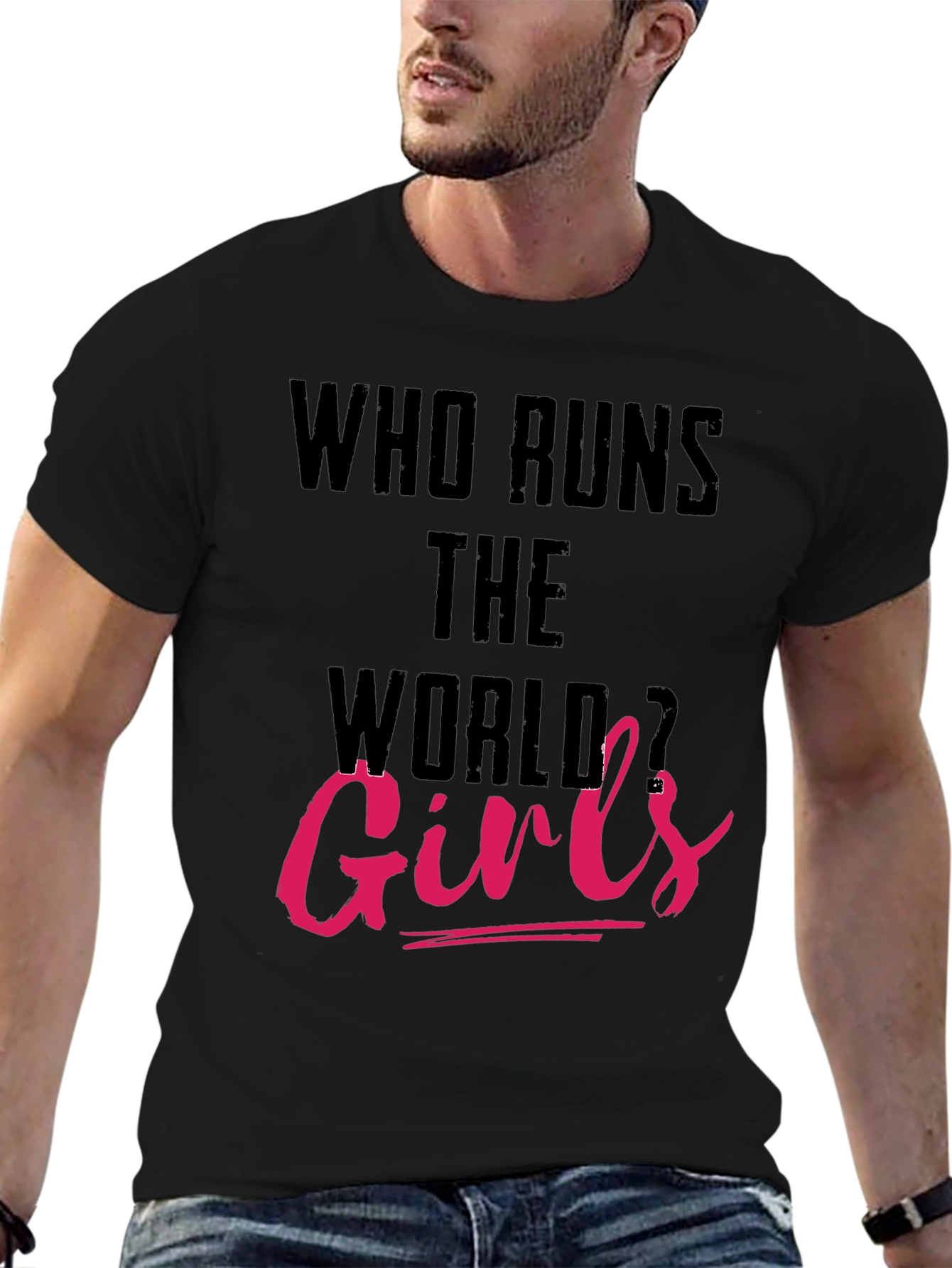 Who Runs the World Girls Tee