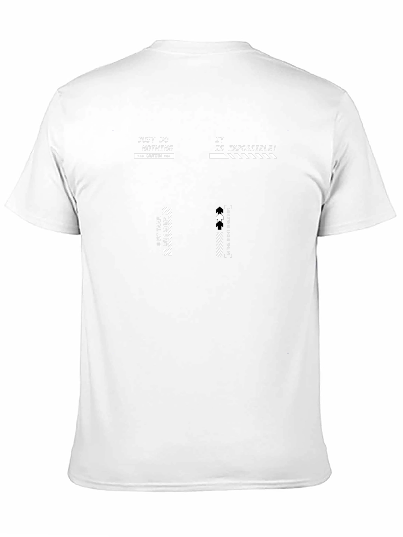 Motivational Graphic Print T-Shirt