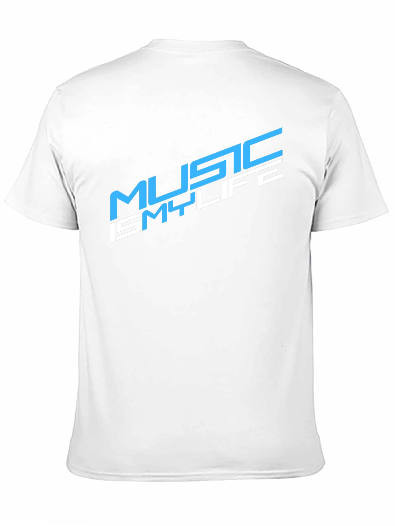 Music Is My Life Black T-Shirt