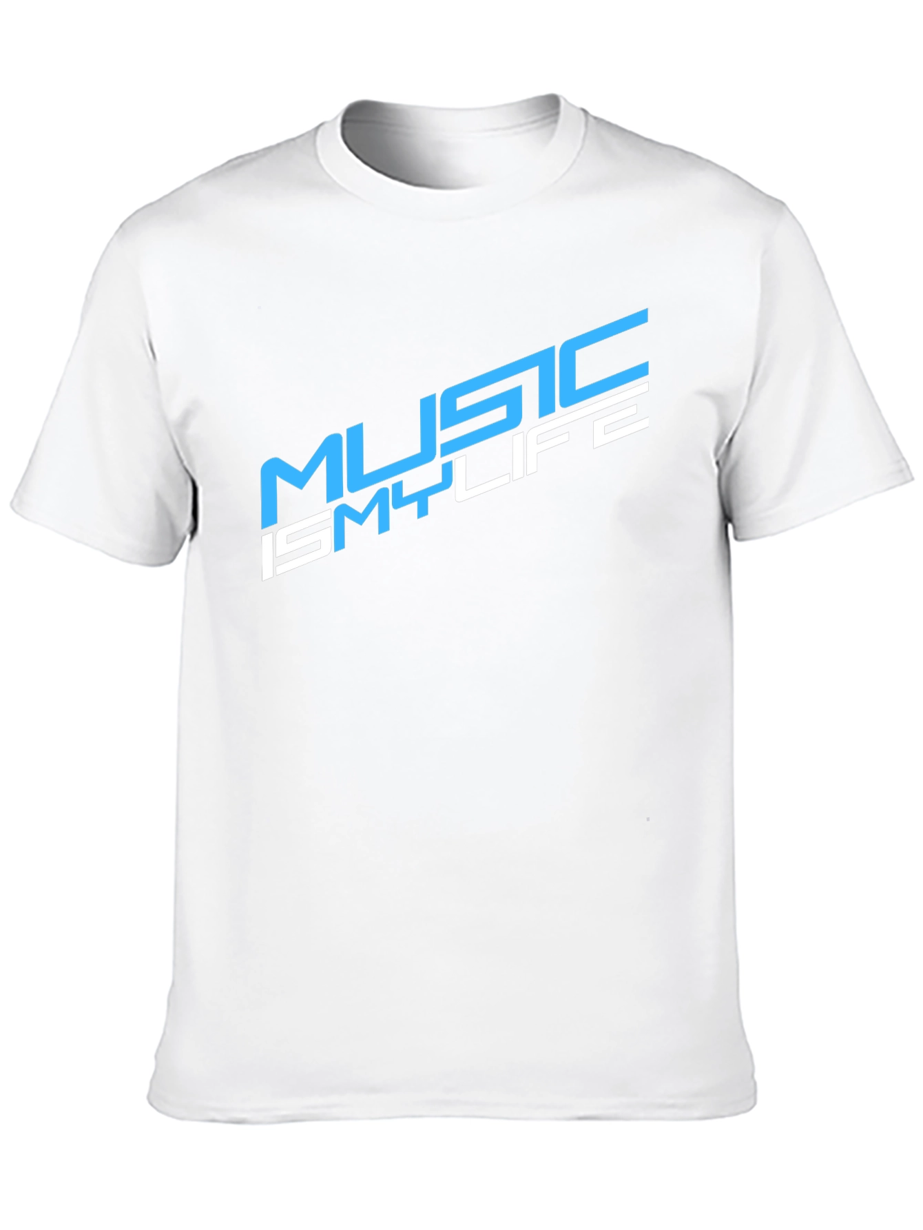 Music Is My Life Black T-Shirt