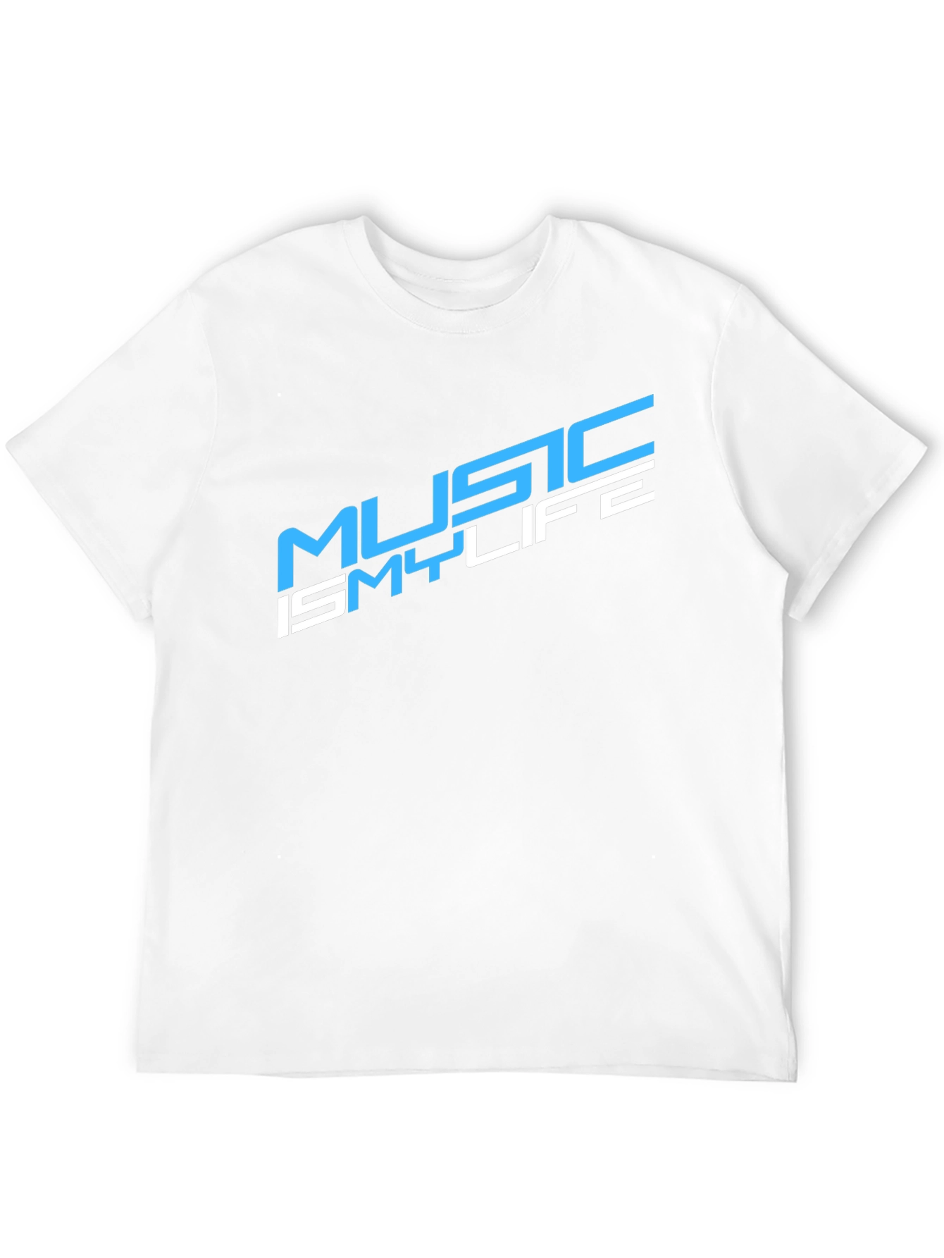Music Is My Life Black T-Shirt